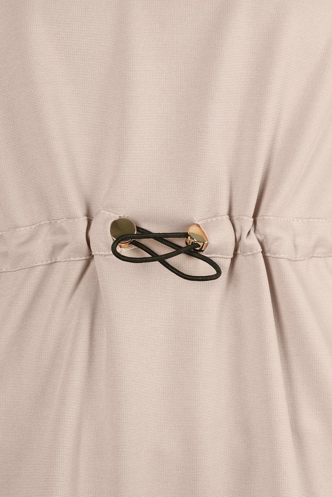 Hijab clothing BEIGE SHIRT COLLAR TUNIC 44313 - ALVİNA