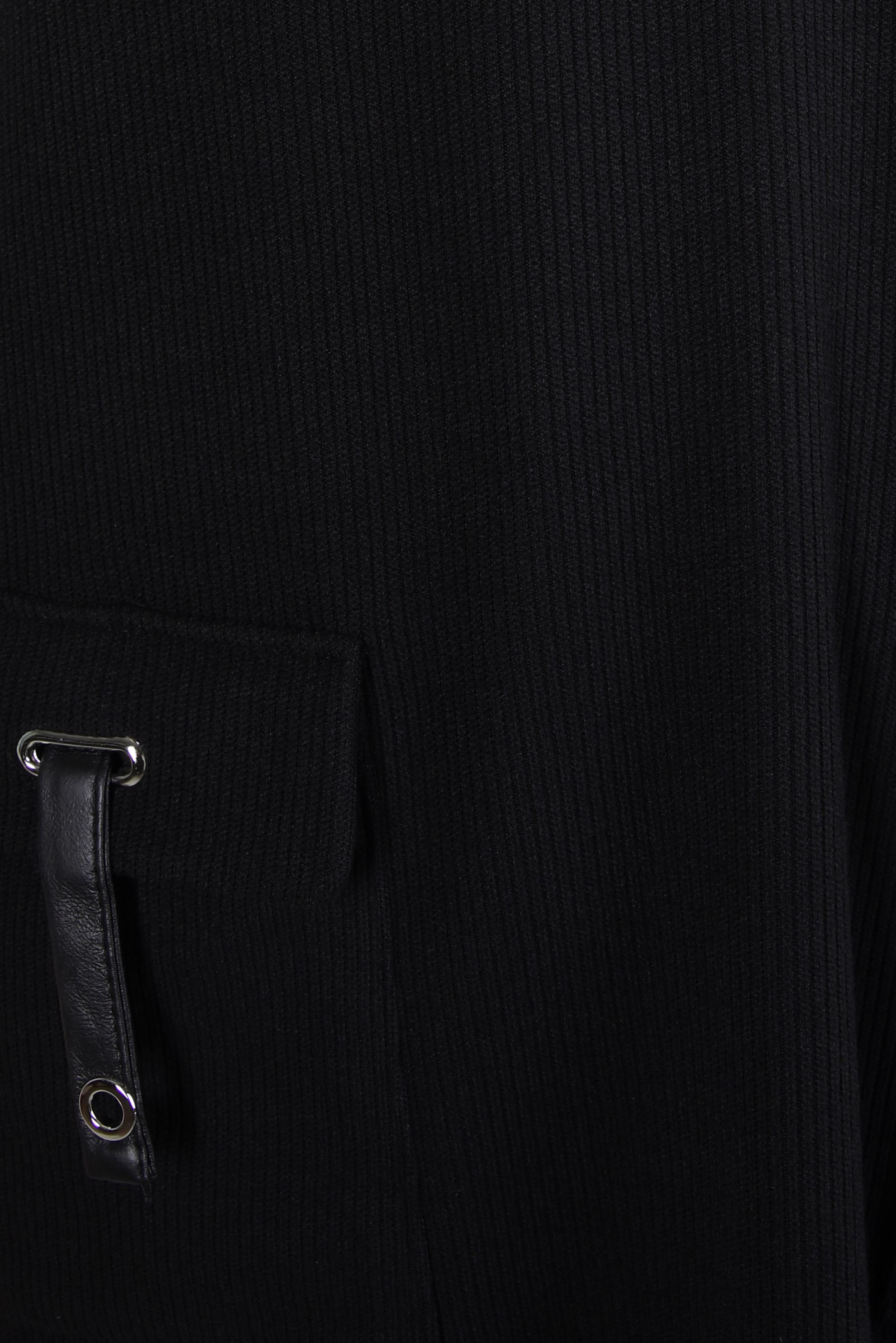 Tesettür giyim SİYAH BOĞAZLI YAKA TUNİK 44318