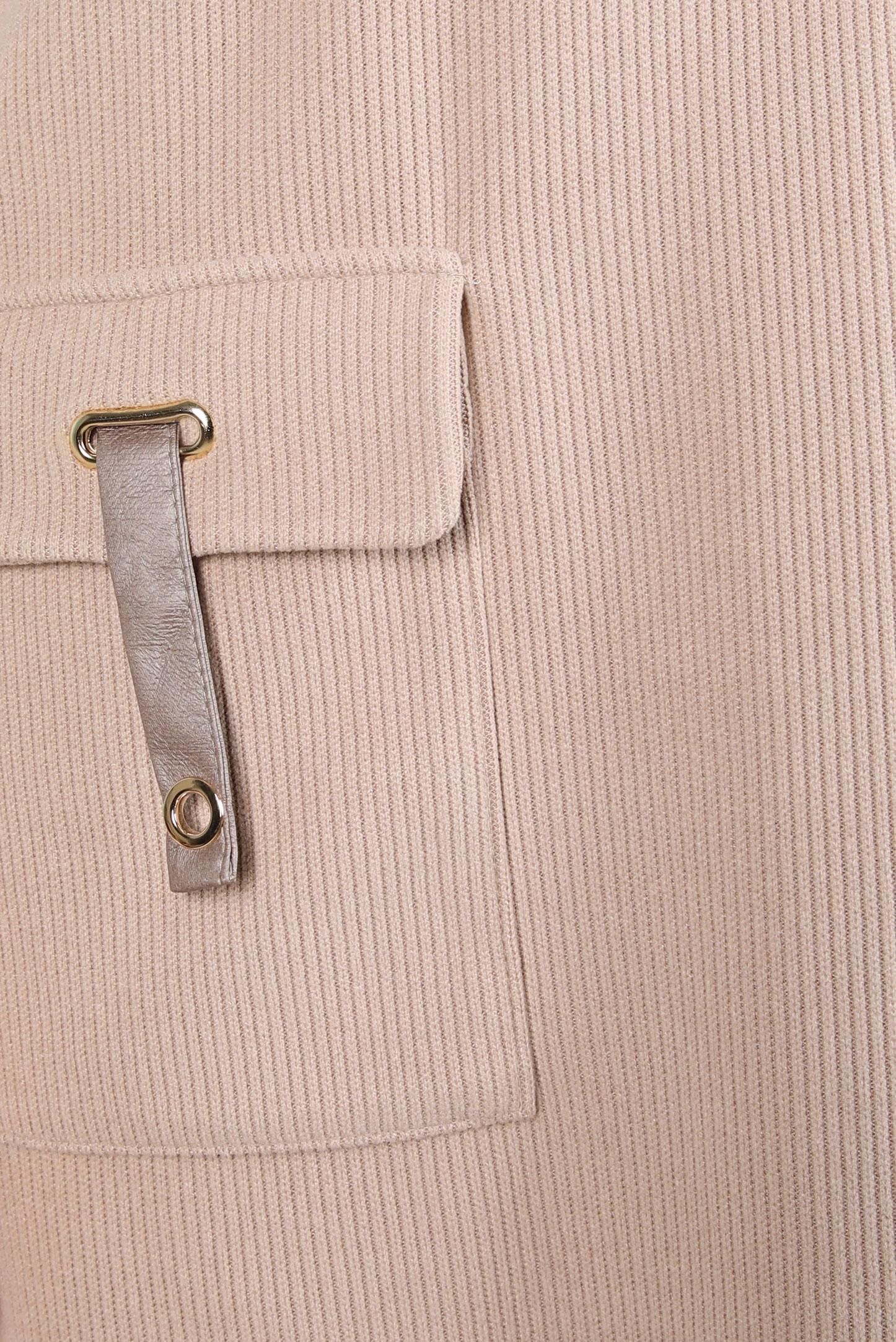 Tesettür giyim KUM BOĞAZLI YAKA TUNİK 44318