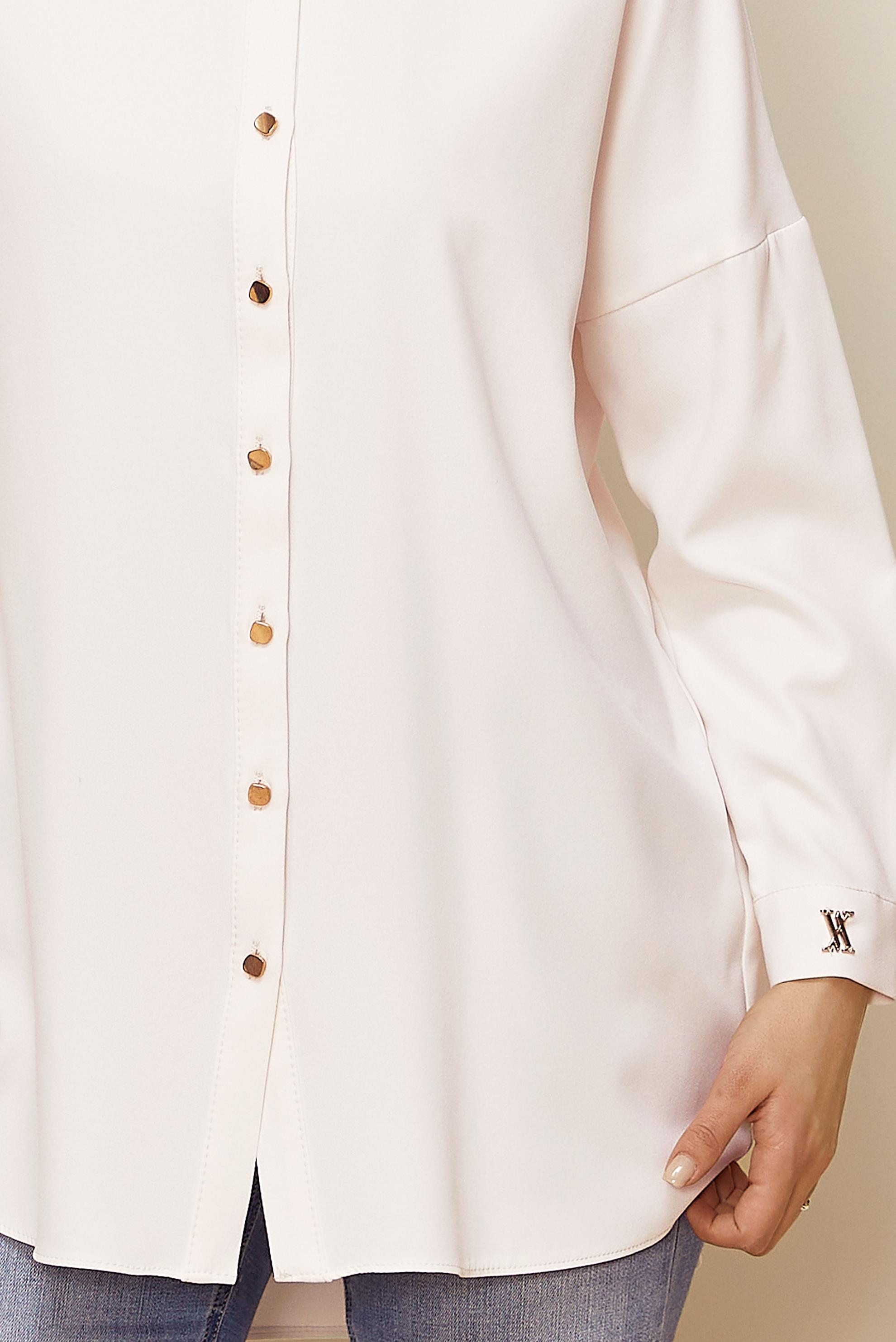 Vêtements hijab BLANC CHEMISE TUNIQUE 44320