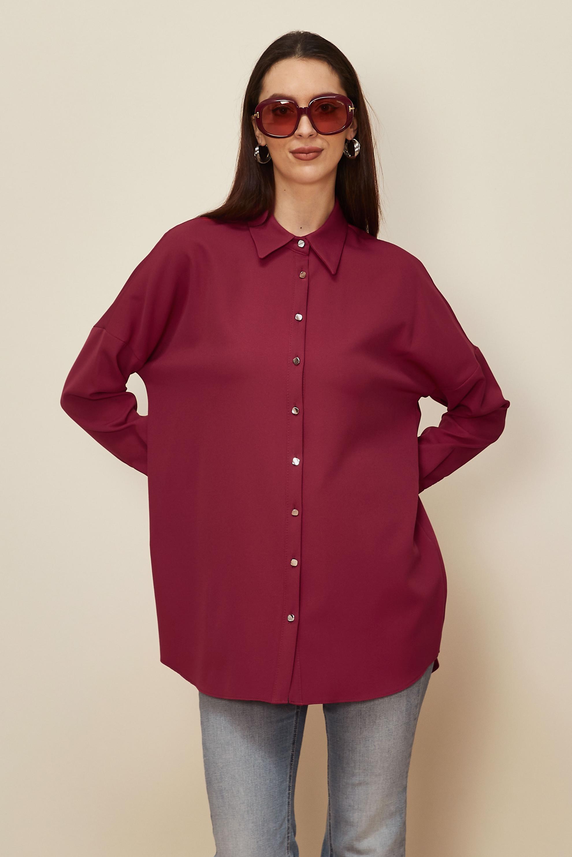 Vêtements hijab FUCHSIA CHEMISE TUNIQUE 44320