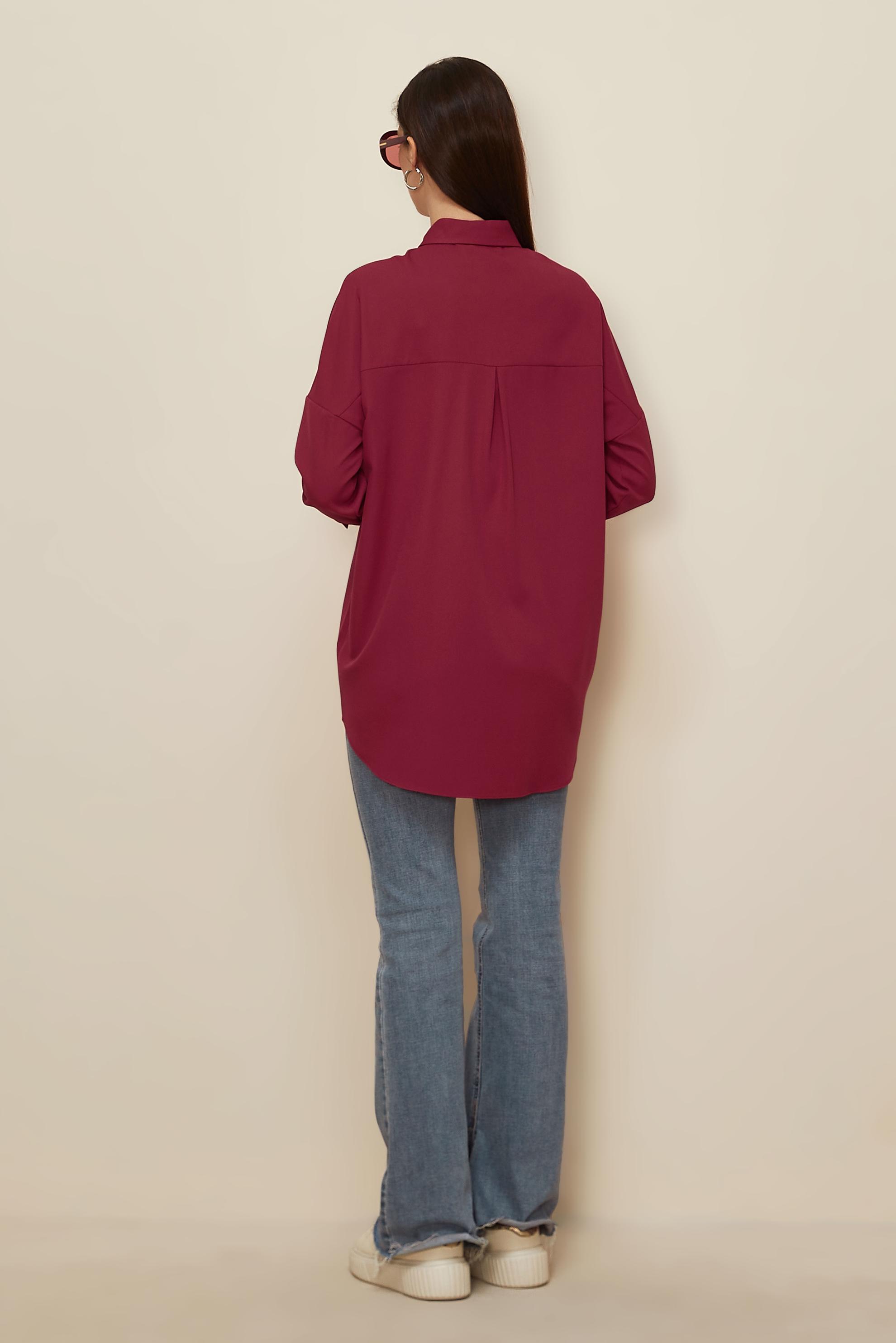 Vêtements hijab FUCHSIA CHEMISE TUNIQUE 44320