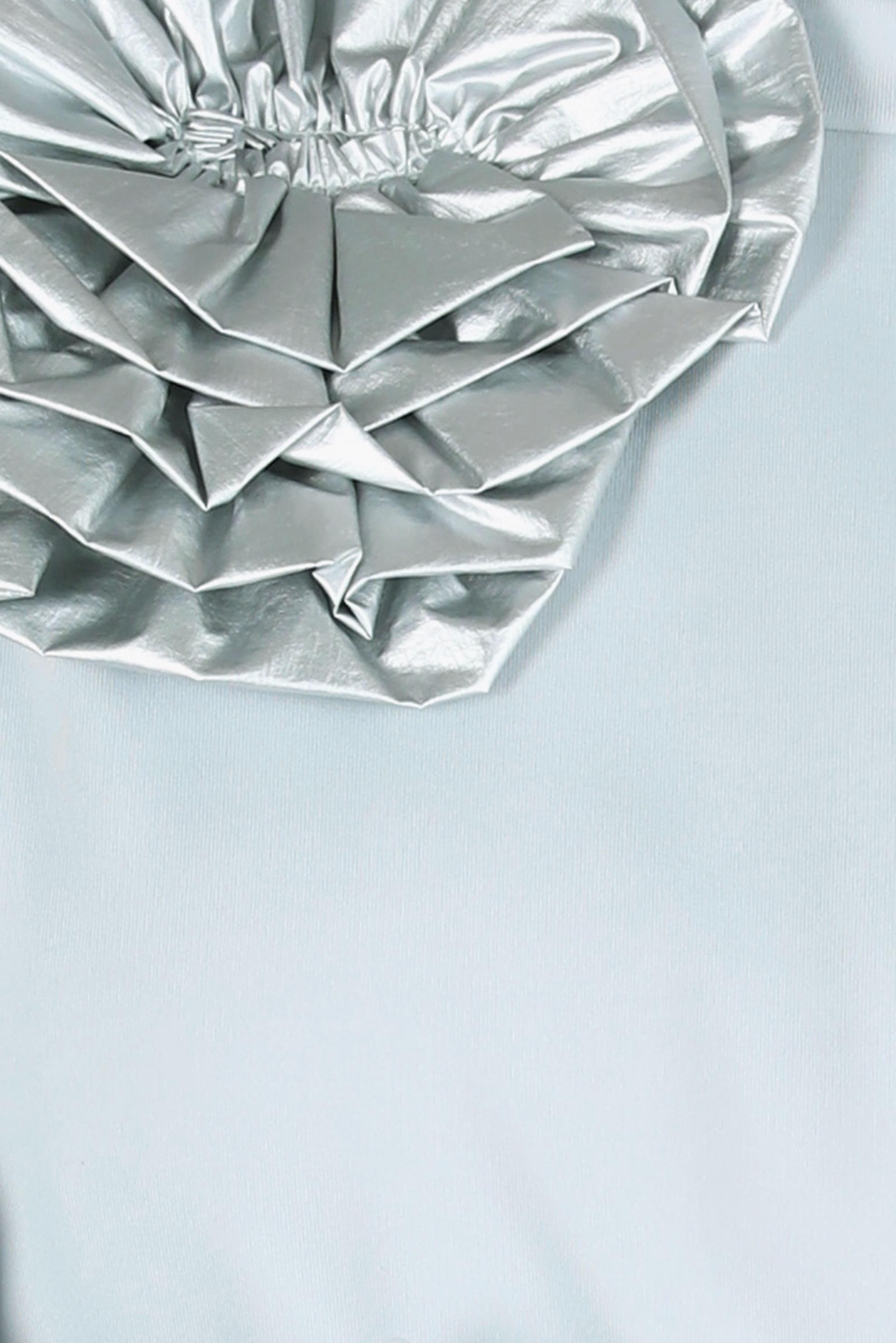 Tesettür giyim GÜMÜŞ YAKA DETAYLI TUNİK 44327