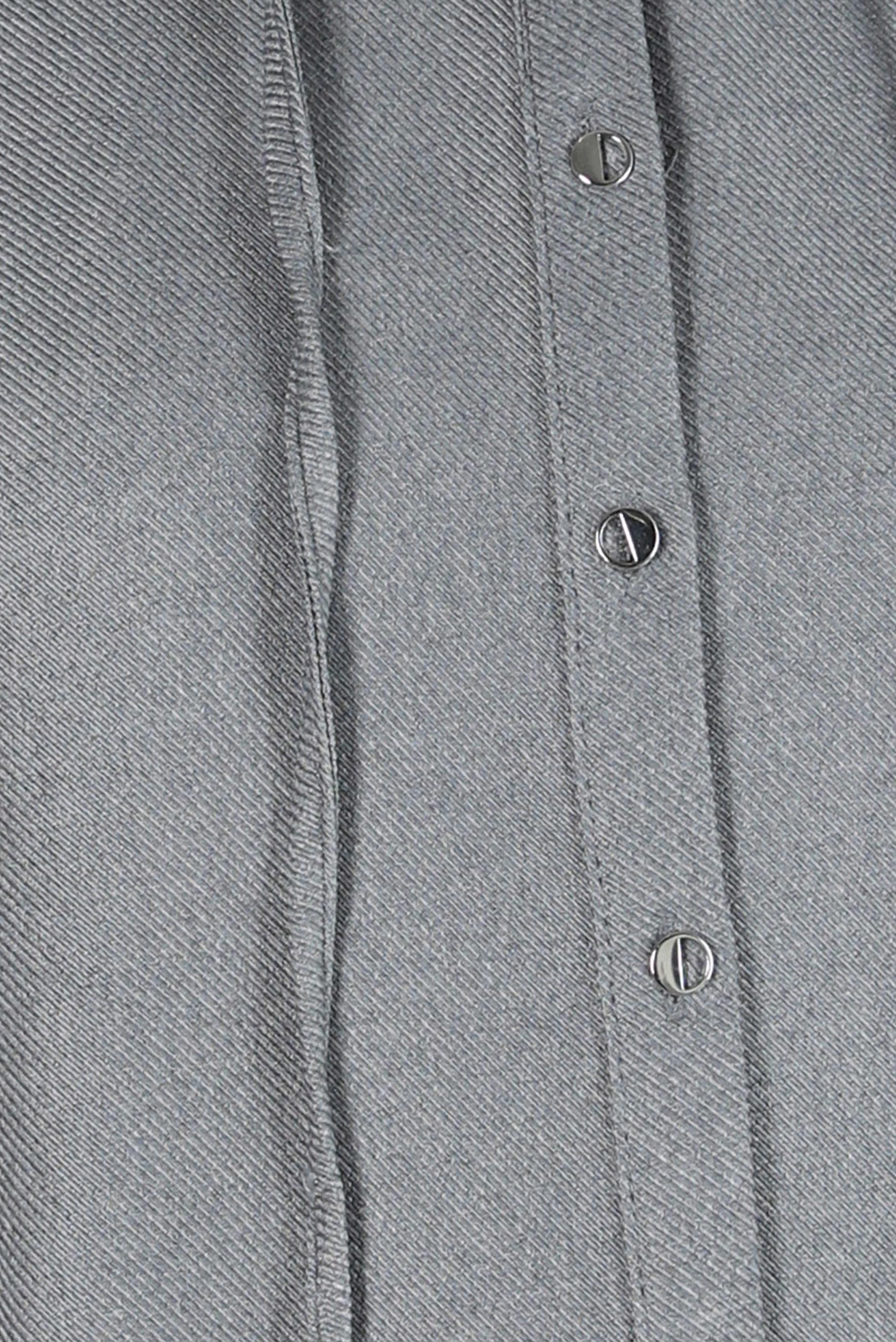 Tesettür giyim GRİ KAPÜŞONLU TUNİK 44341