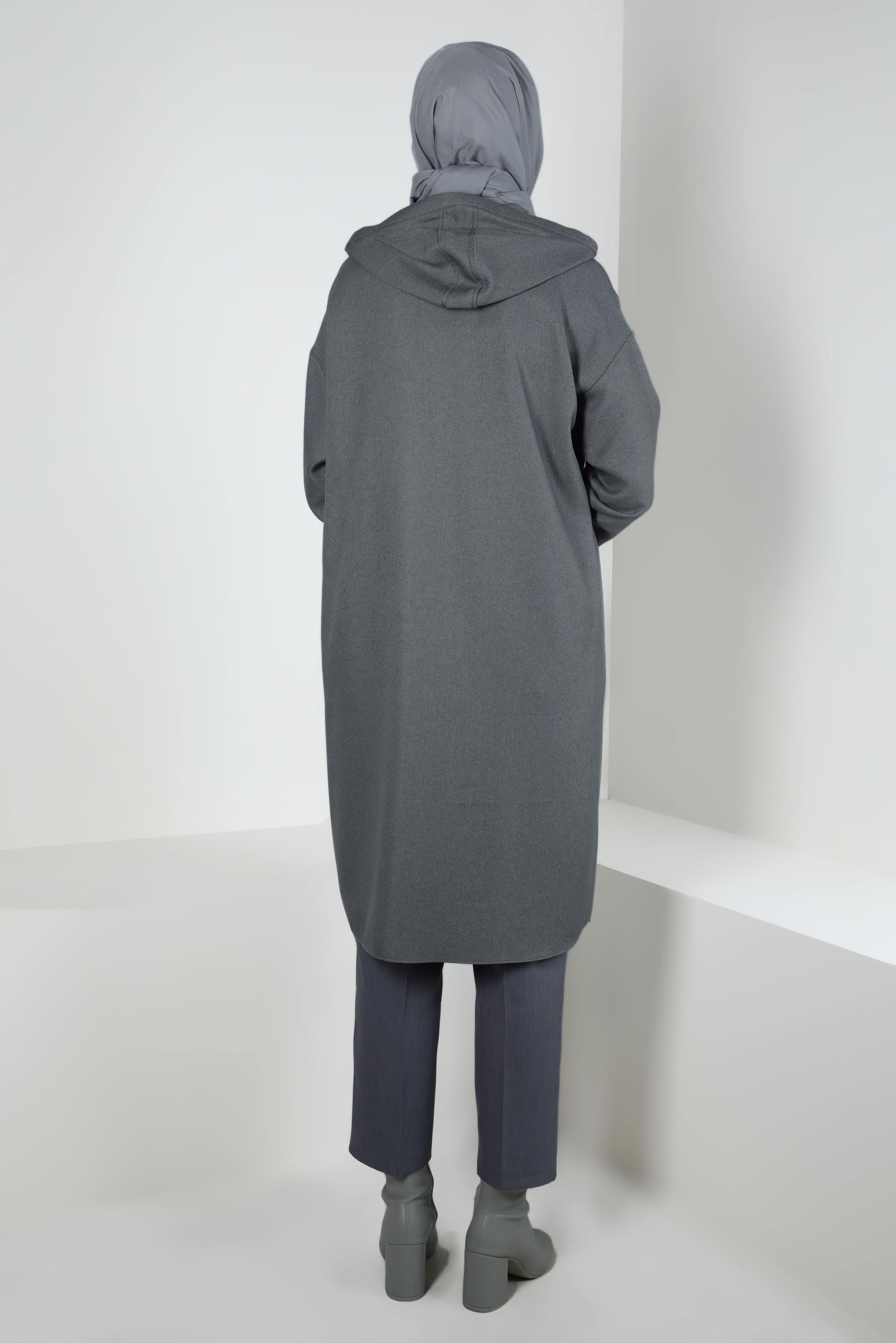 Hijab clothing GREY 44341 44115 TUNİK 40/48 TEK38