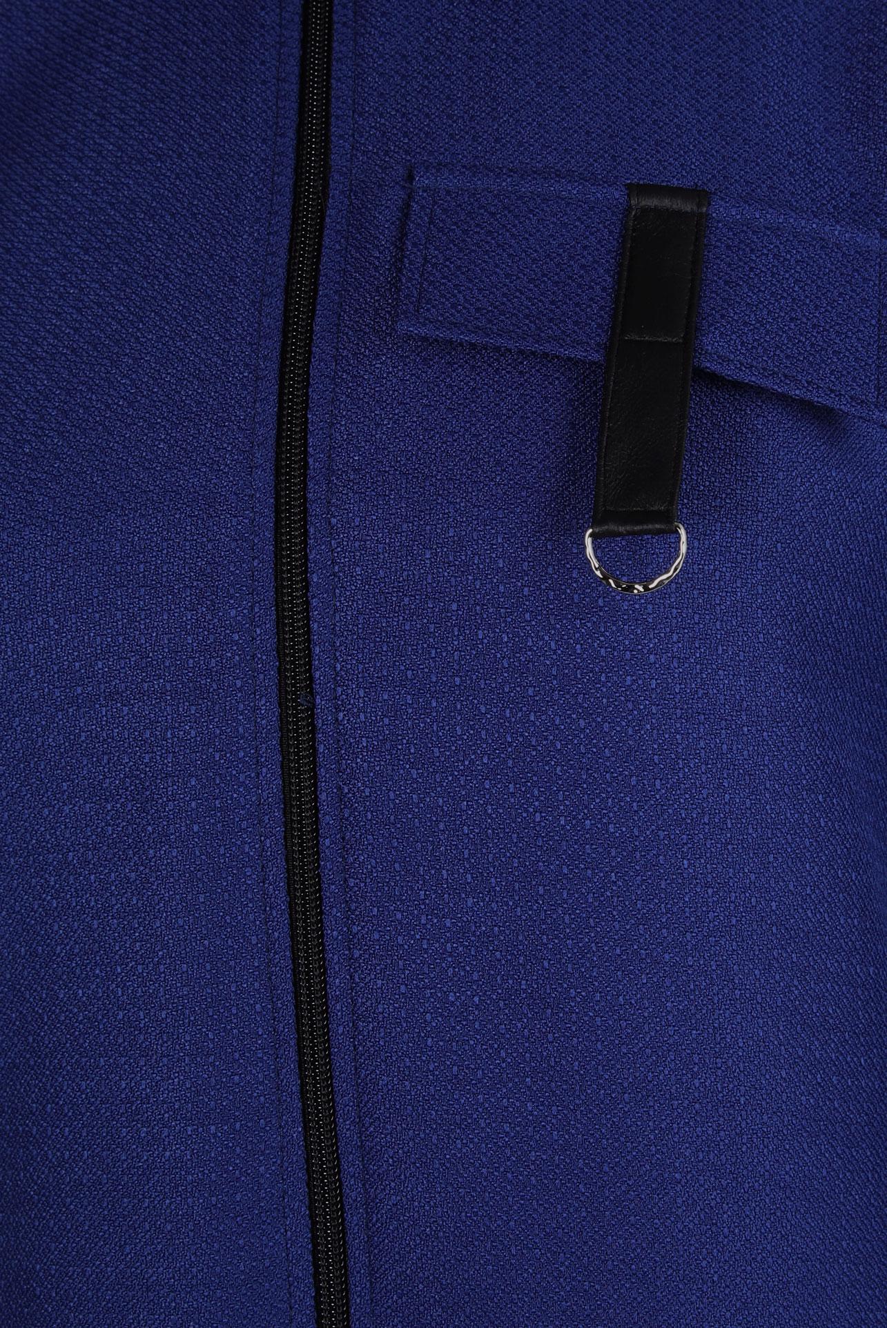 Tesettür giyim LACİVERT FERMUARLI TUNİK 44355