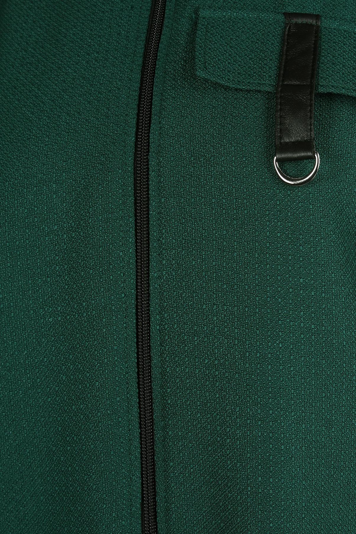 Tesettür giyim YEŞİL FERMUARLI TUNİK 44355