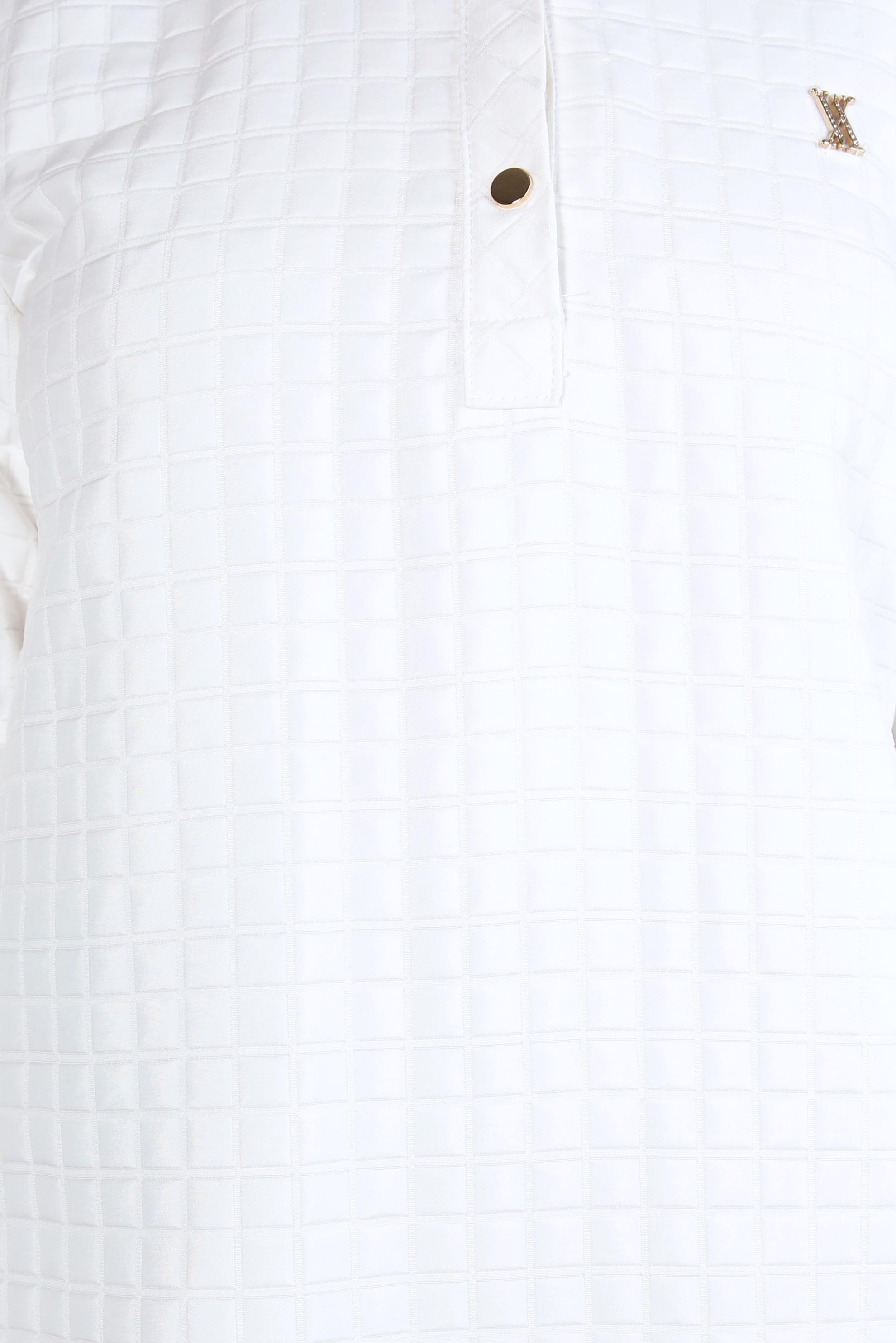 Tesettür giyim BEYAZ KAPÜŞONLU TUNİK 44358