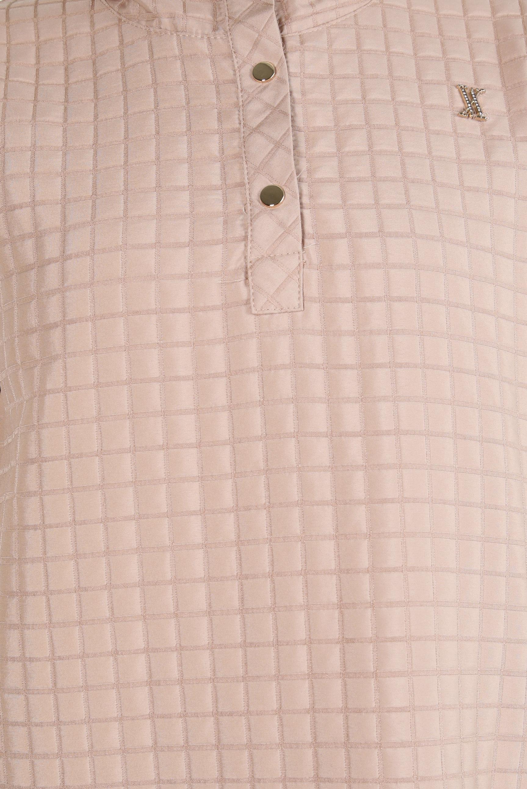 Tesettür giyim BEJ KAPÜŞONLU TUNİK 44358