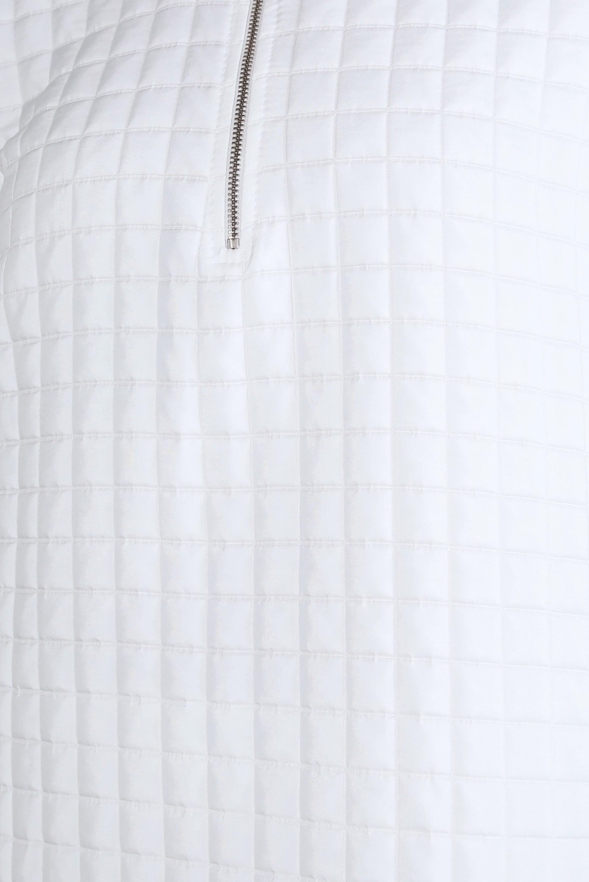 Tesettür giyim BEYAZ KAPİTONE DESENLİ PANTOLONLU TAKIM 44361