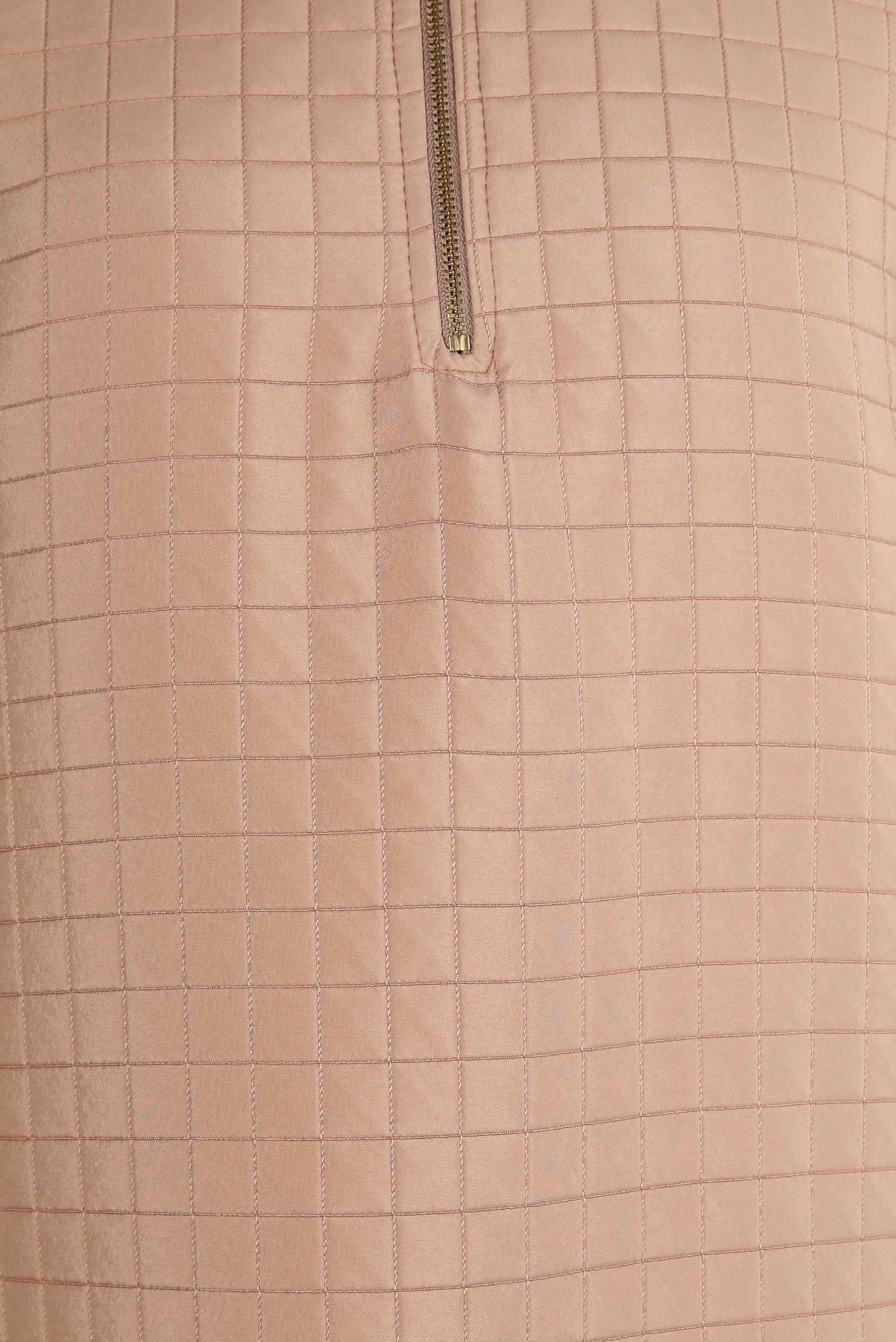 Tesettür giyim BEJ KAPİTONE DESENLİ PANTOLONLU TAKIM 44361