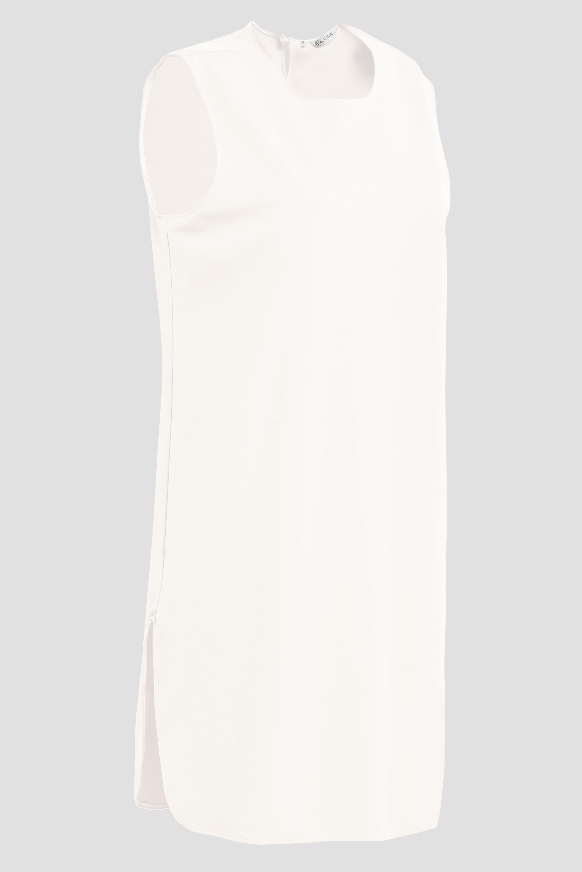 Tesettür giyim BEYAZ KOLSUZ İÇ TUNİK 4485