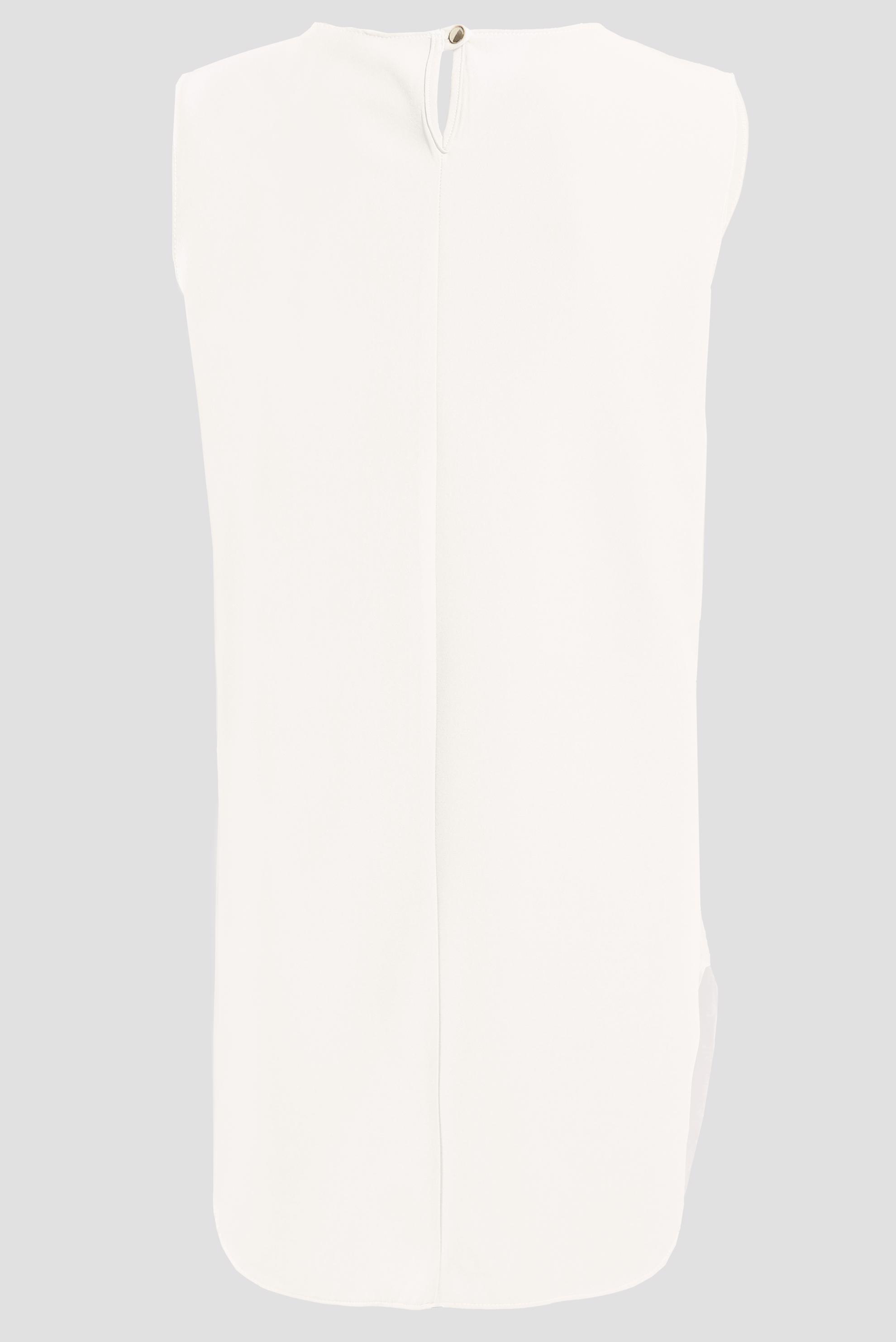 Tesettür giyim BEYAZ KOLSUZ İÇ TUNİK 4485