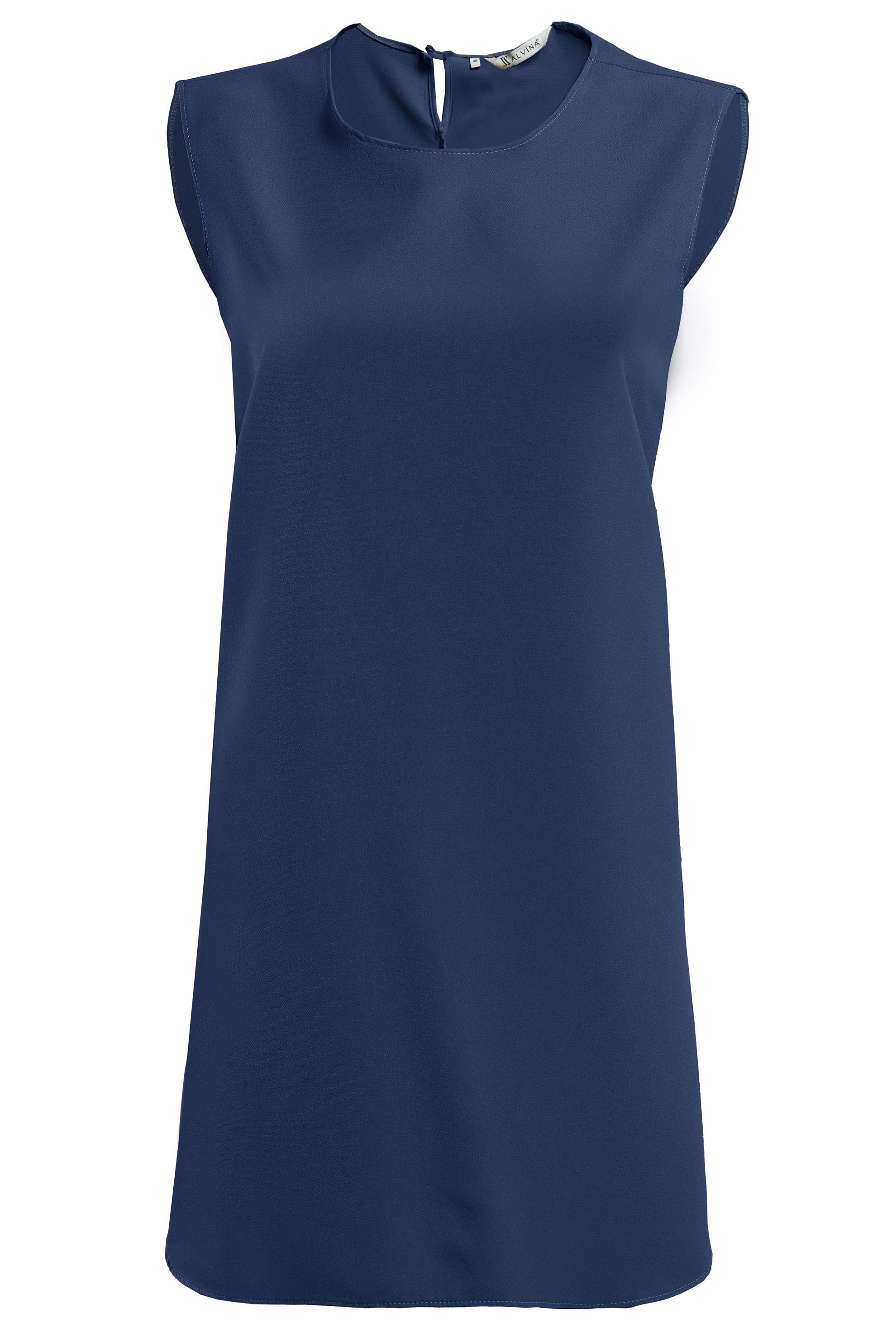 Tesettür giyim LACİVERT KOLSUZ İÇ TUNİK 4485