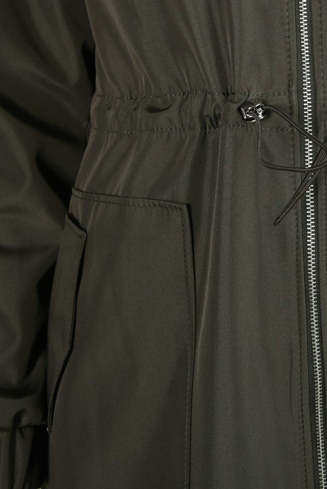 Hijab clothing BROWN BELTED TRENCH COAT 10802 - ALVİNA