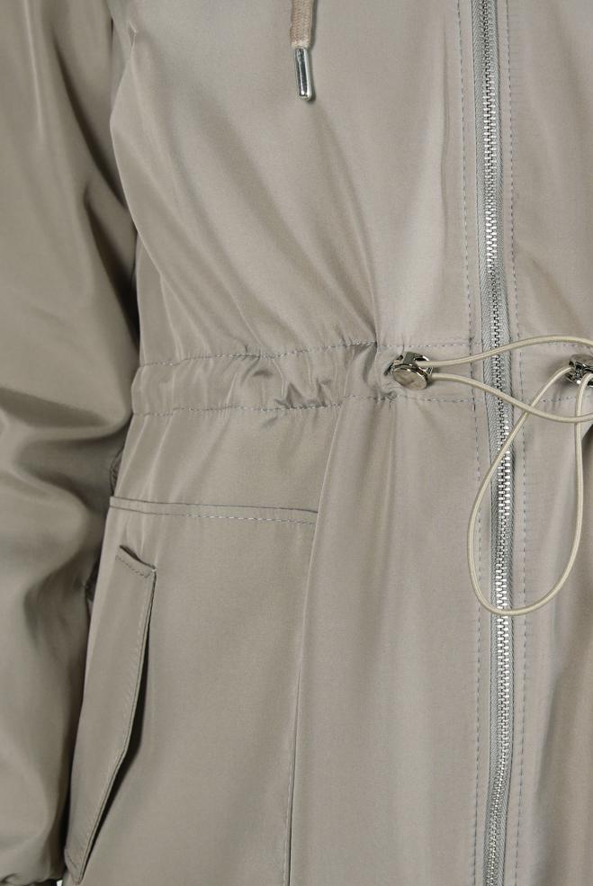 Hijab clothing BROWN BELTED TRENCH COAT 10802 - ALVİNA