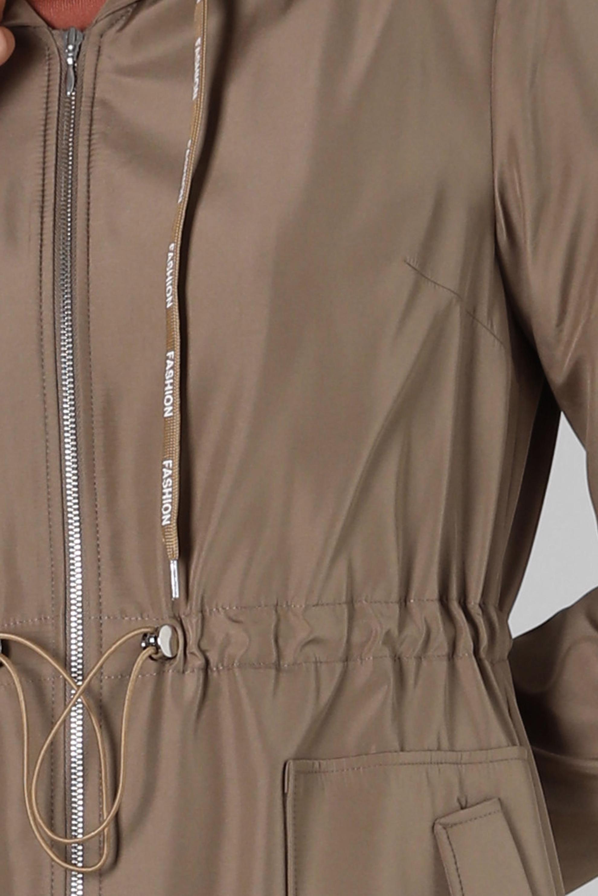 Vêtements hijab VISON TRENCH-COAT CEINTURÉ 10802