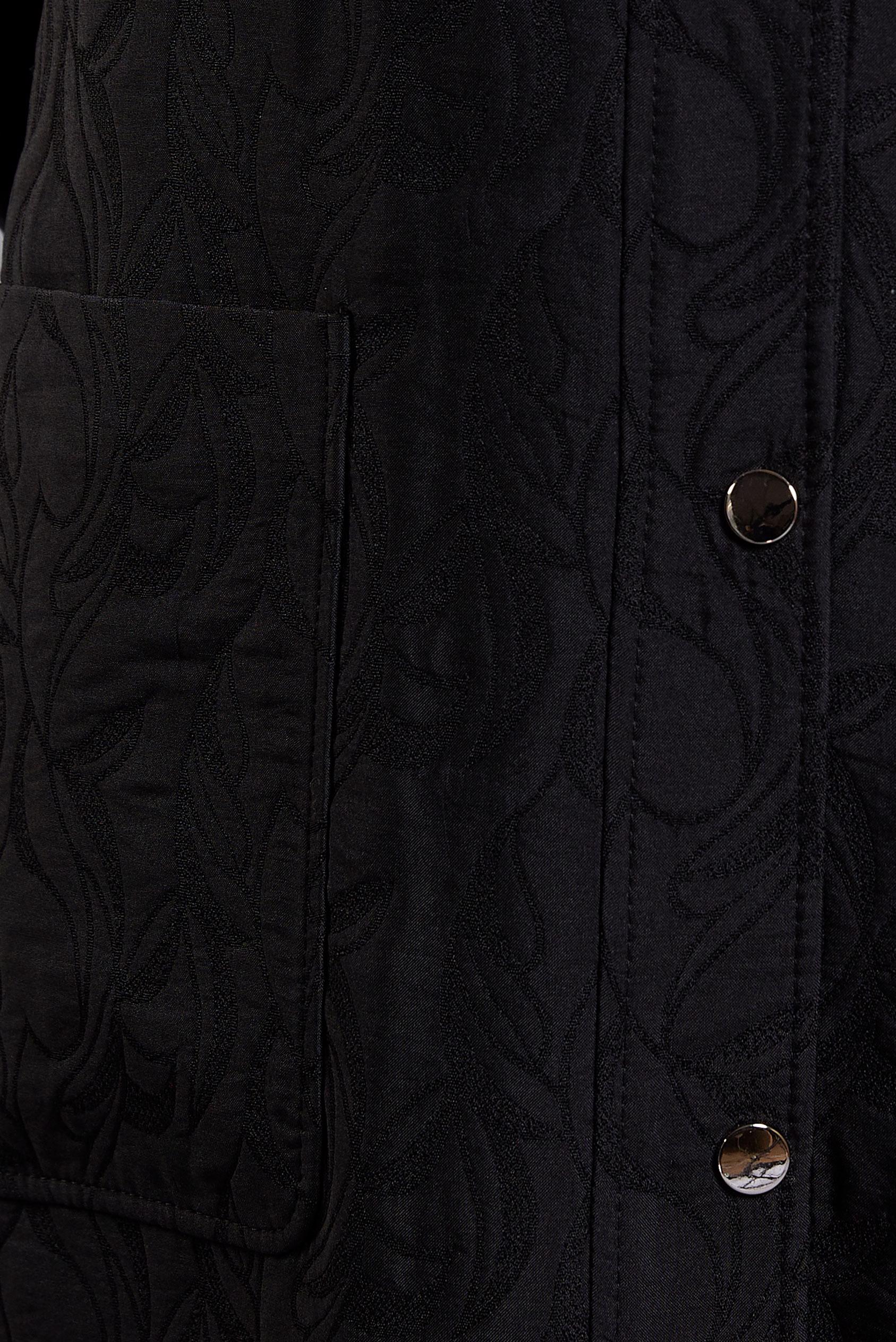 Tesettür giyim SİYAH KAPÜŞONLU TRENÇKOT 10841-1