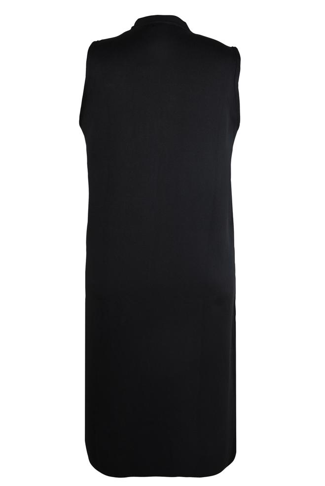 Vêtements hijab NOIR GILET TRICOT 20473 - ALVİNA