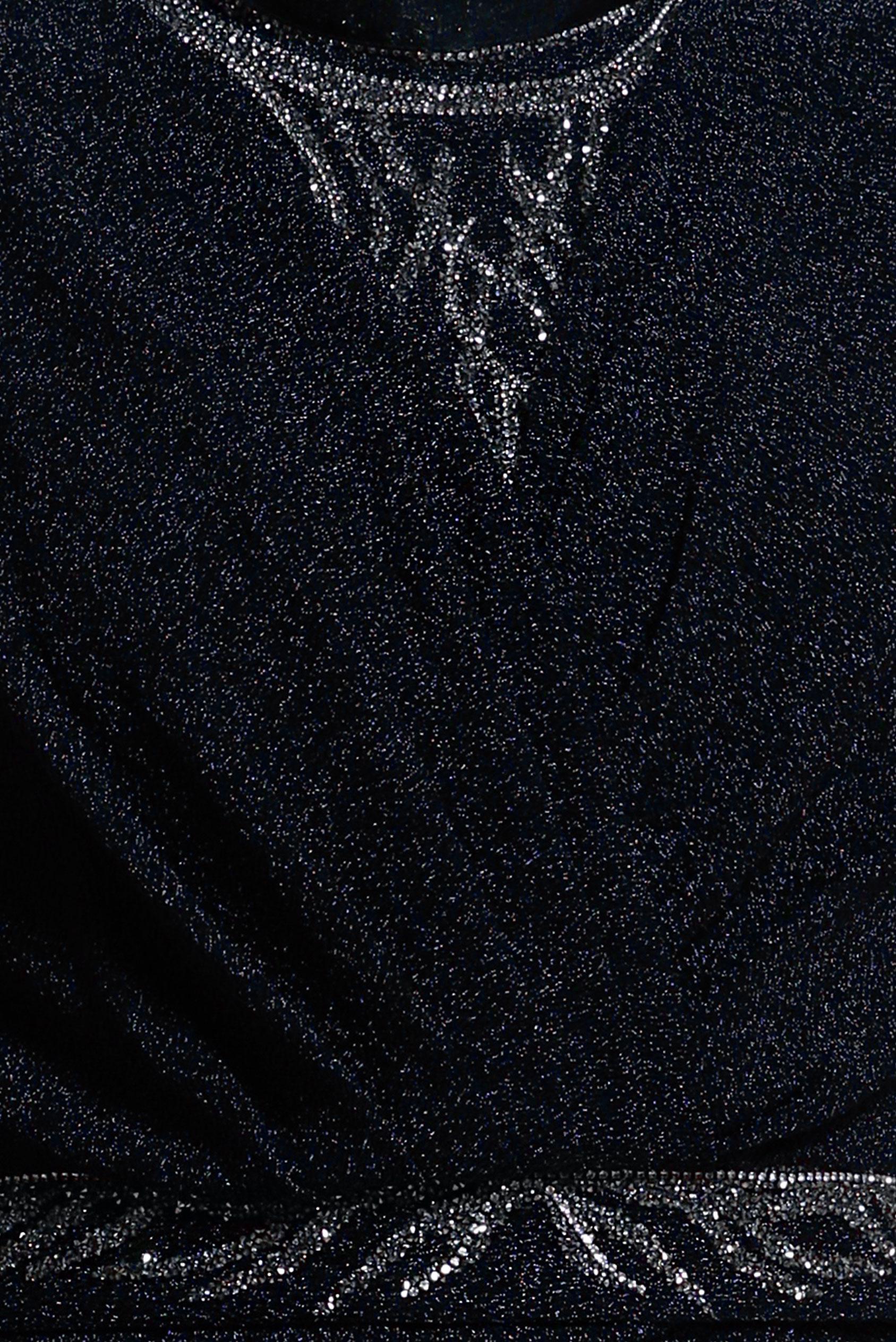 Tesettür giyim SİYAH SİMLİ ABİYE ELBİSE 50412