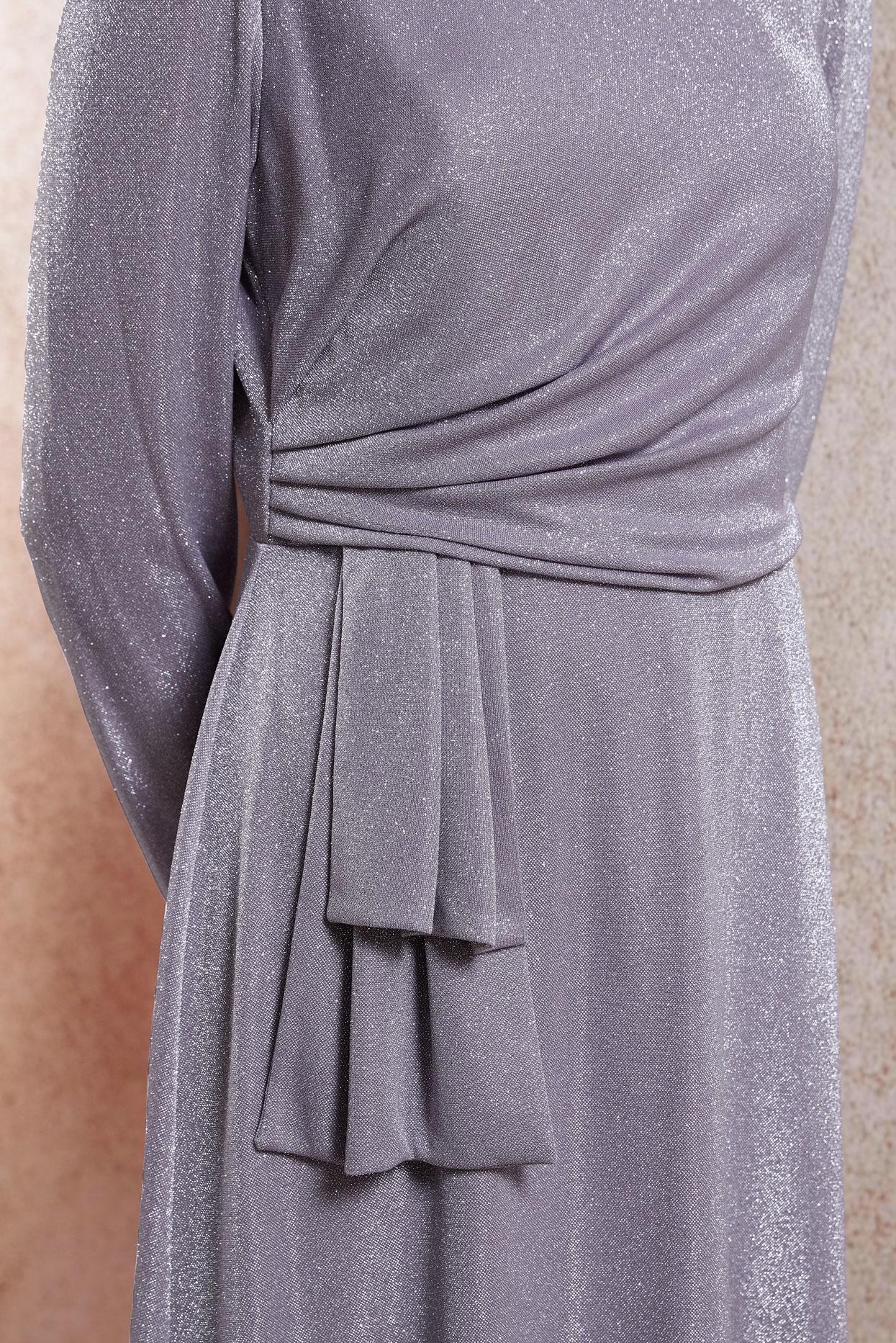 Vêtements hijab POURPRE ROBE DE SOIRÉE MODESTE À PAILLETTES 50430