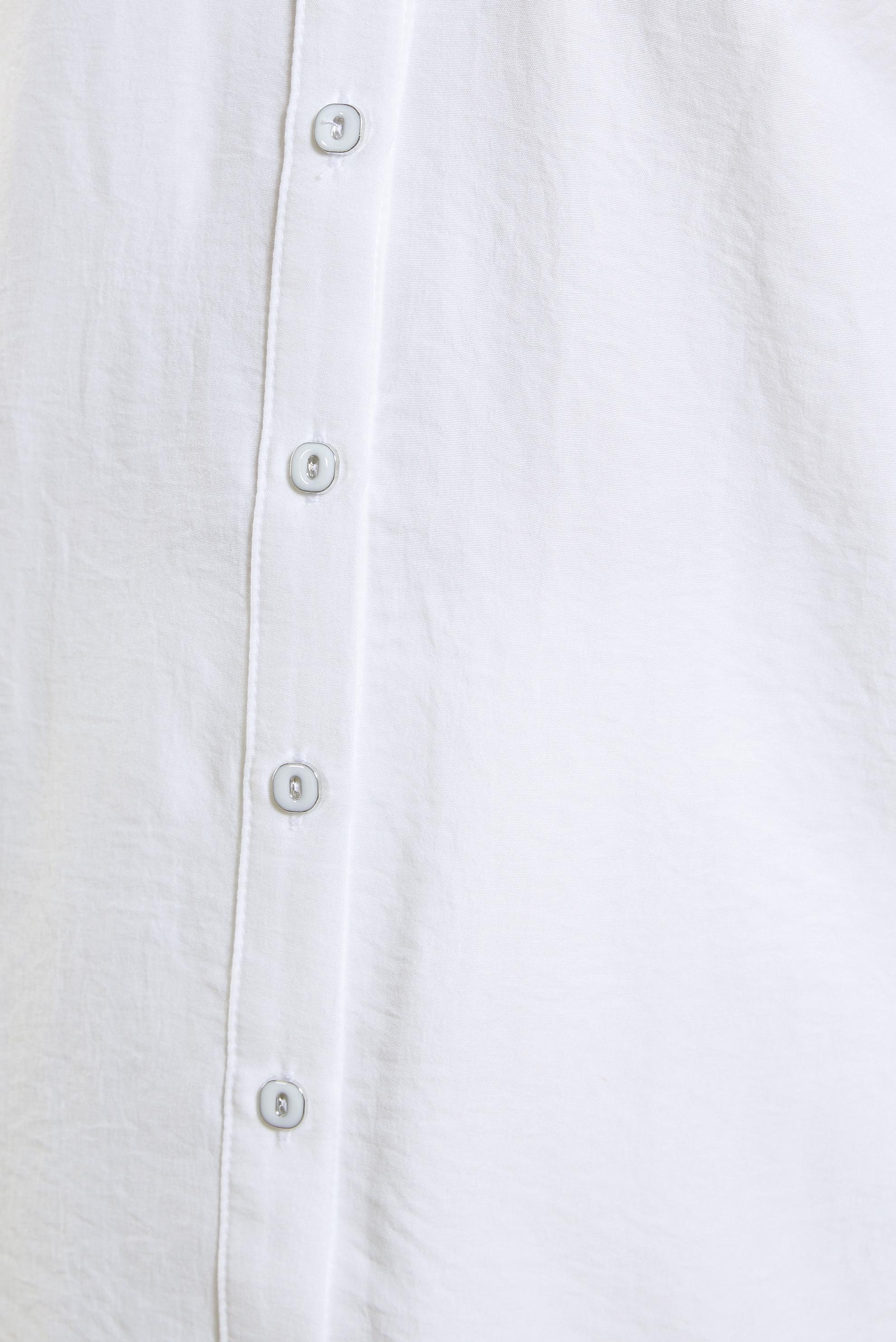 Tesettür giyim BEYAZ BAĞLAMALI YAKA BLUZ 44596