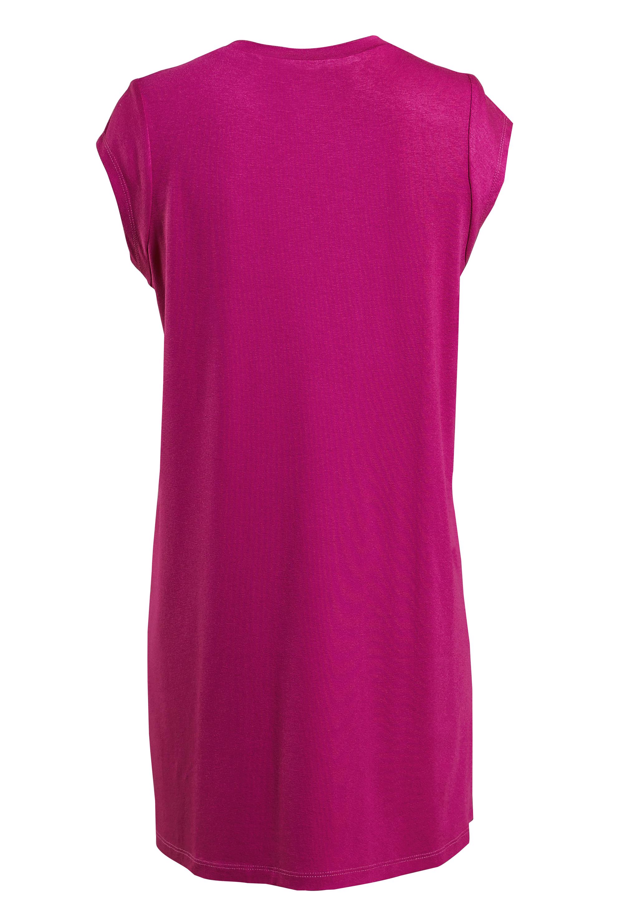 Tesettür giyim FUŞYA KOLSUZ İÇ TUNİK 44789