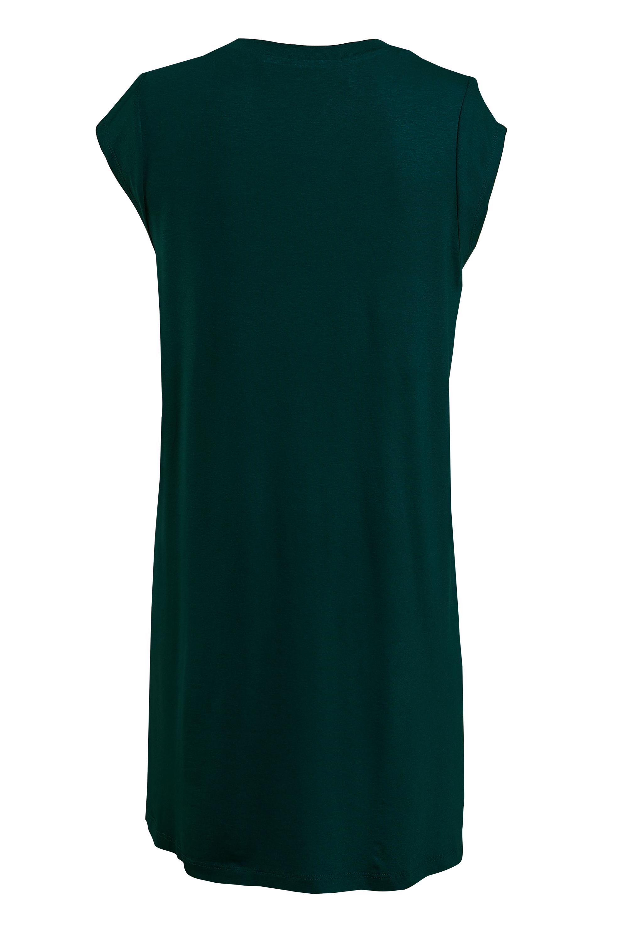 Hijab clothing GREEN SLEEVELESS INNER TUNIC 44789