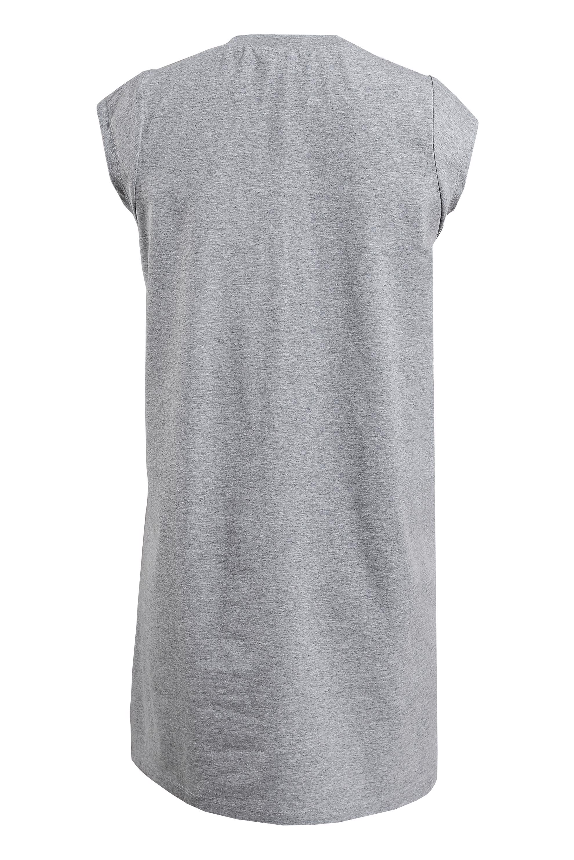 Hijab clothing GREY SLEEVELESS INNER TUNIC 44789