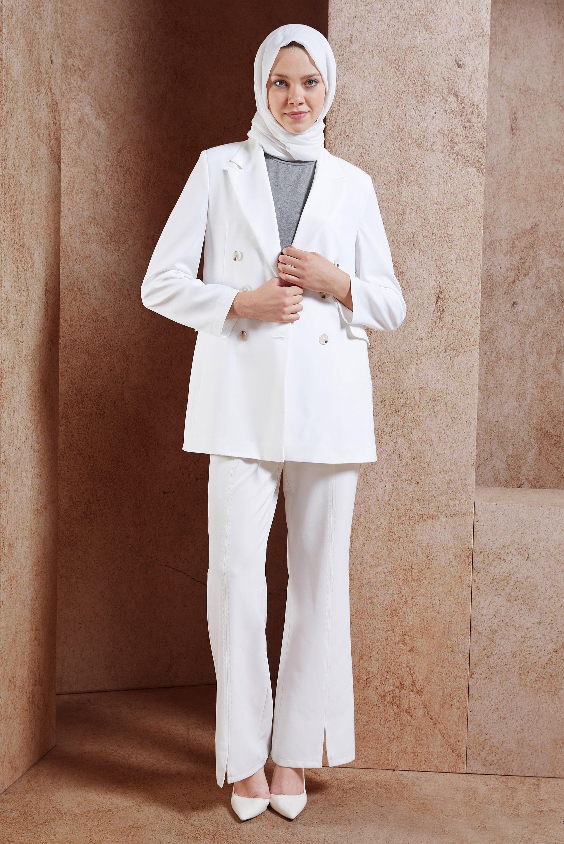 Hijab clothing GREY SLEEVELESS INNER TUNIC 44789