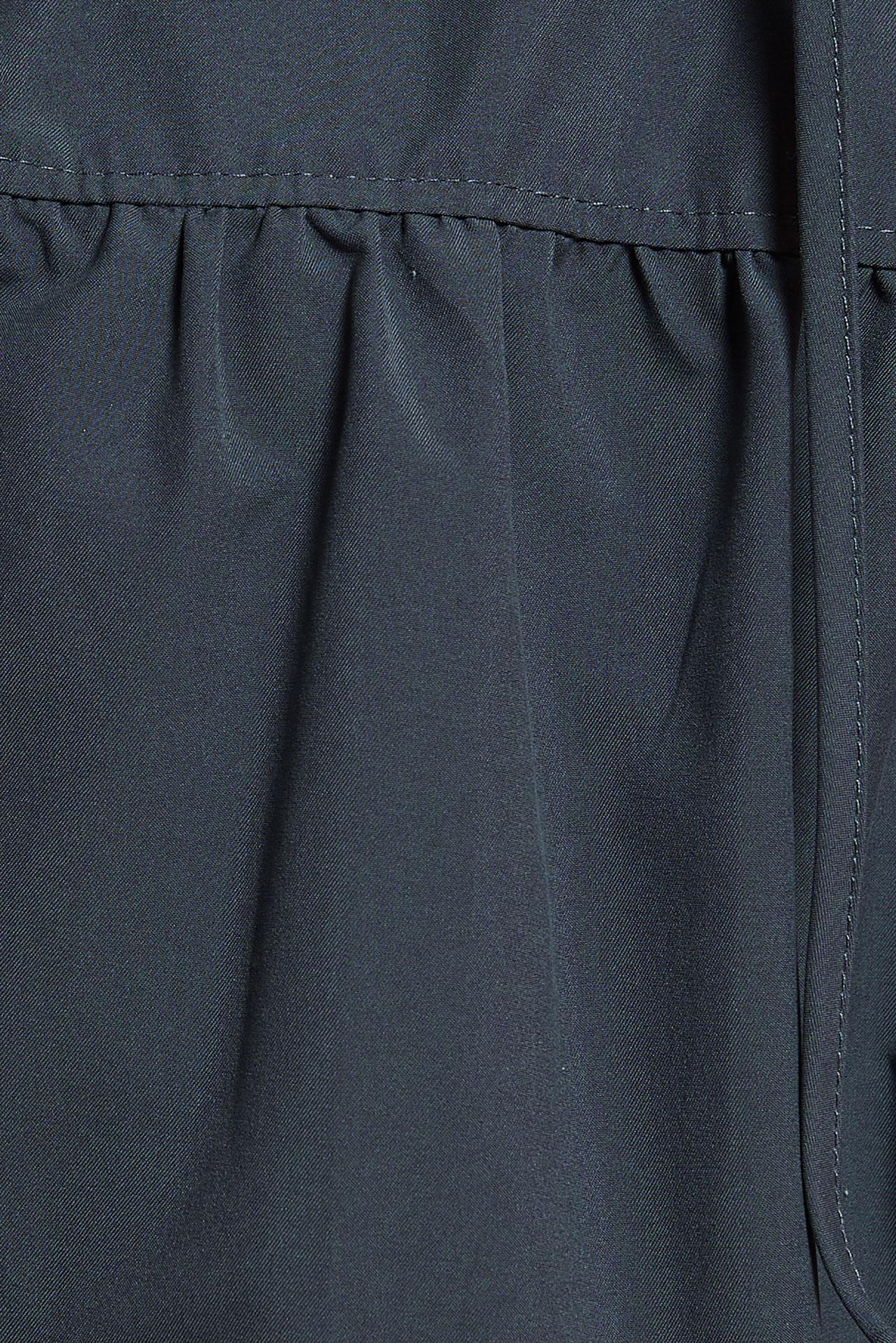 Tesettür giyim GRİ KAPÜŞONLU GİY ÇIK 44441