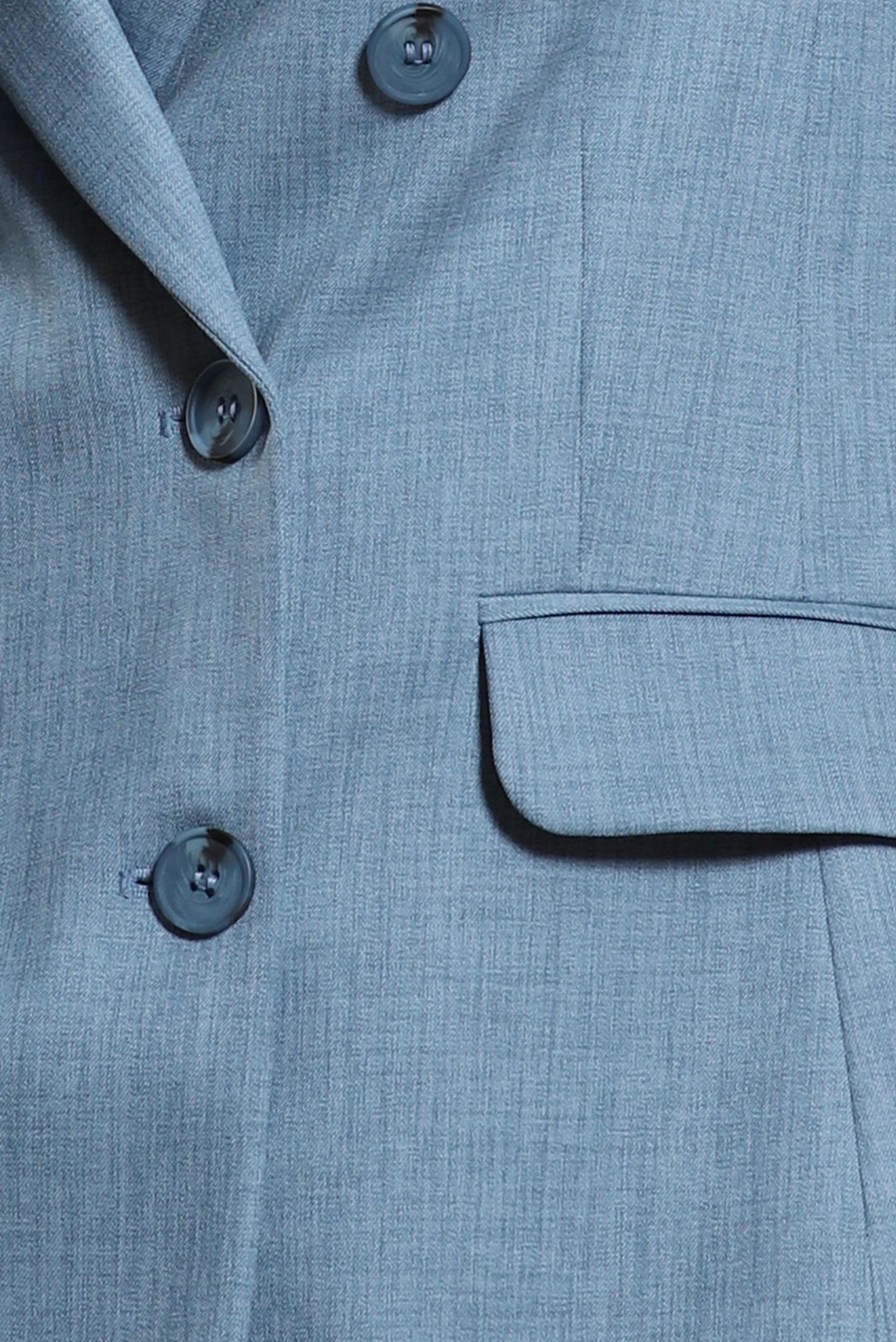 Tesettür giyim MAVİ KRUVAZE YAKA CEKET 44457