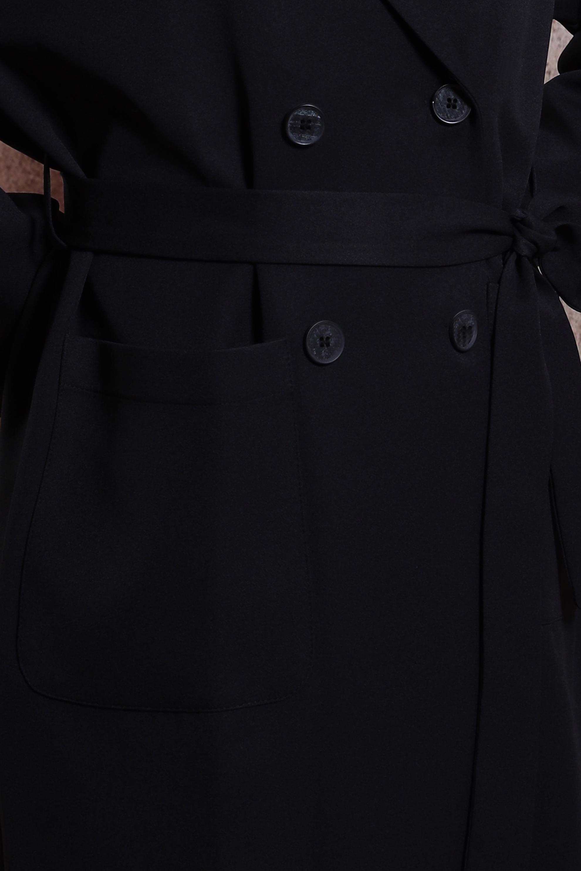 Tesettür giyim SİYAH KUŞAKLI GİY ÇIK 44458