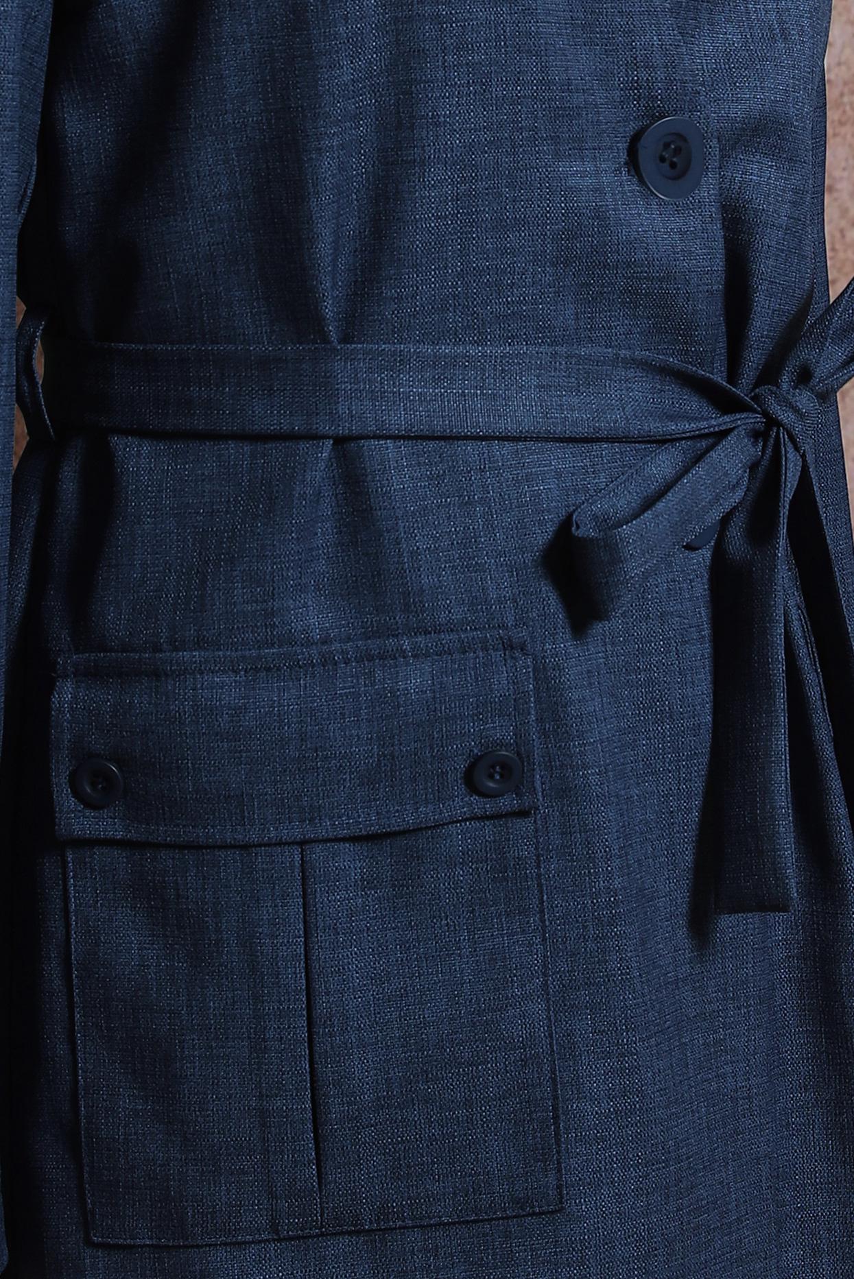 Hijab clothing NAVY BLUE BELTED JACKET 44459