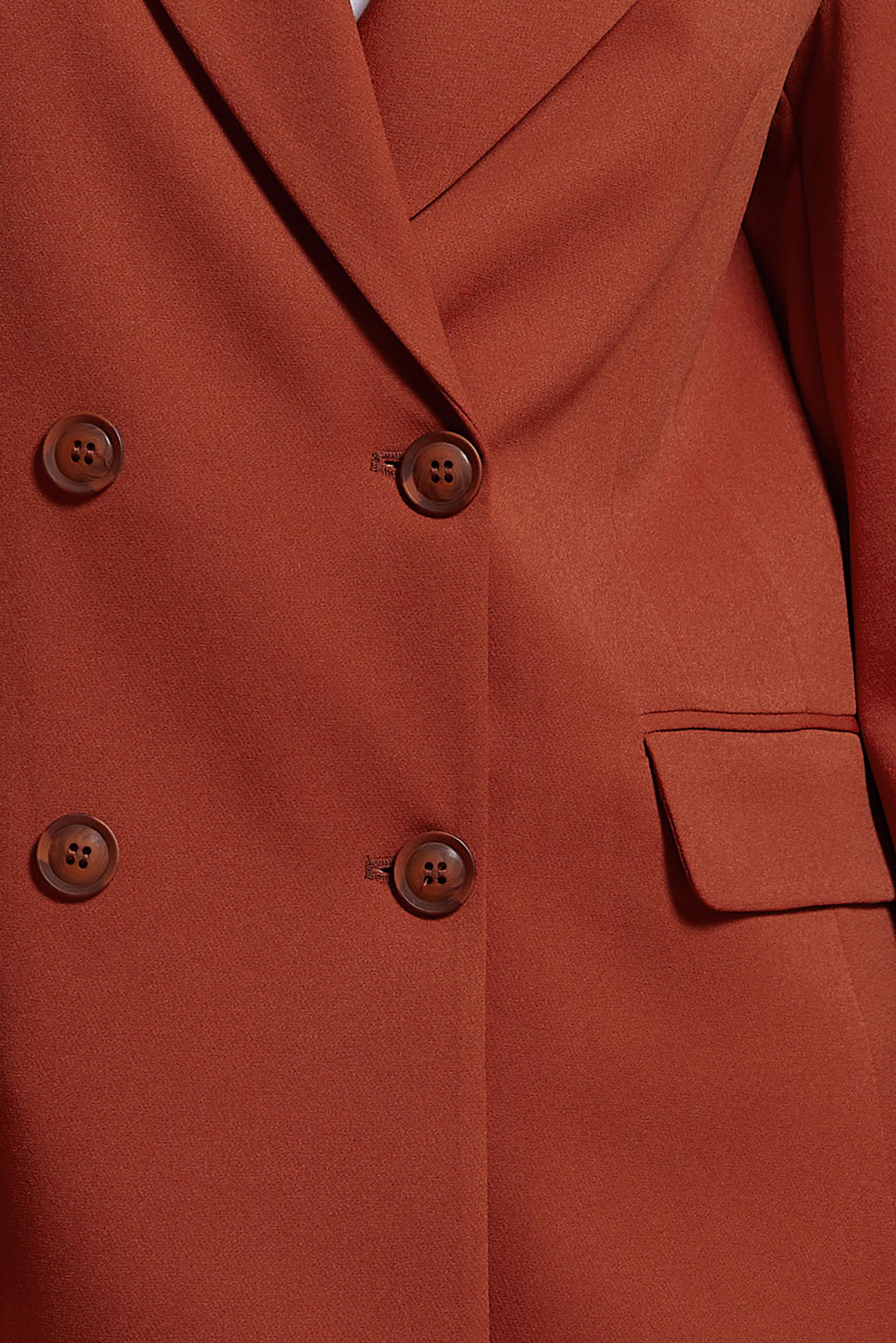 Vêtements hijab ORANGE VESTE BLAZER À DOUBLE BOUTONNAGE 44648