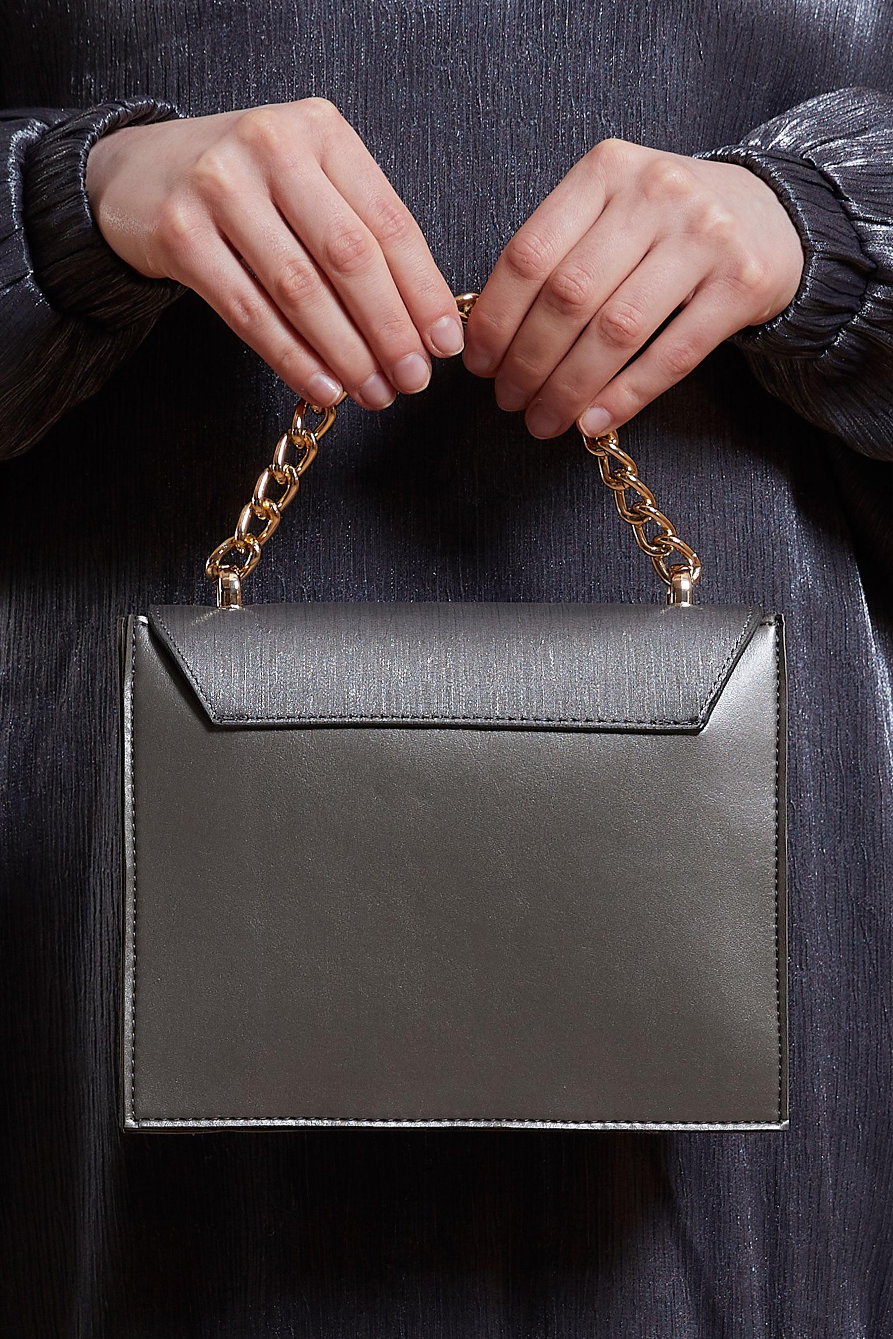 Tesettür giyim BEJ ALVİNA ÇANTA 132