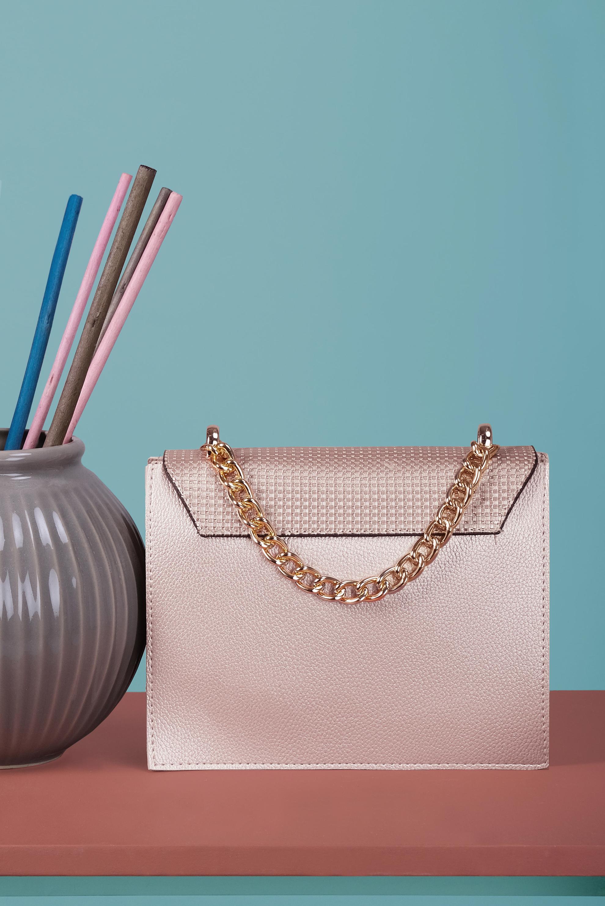 Tesettür giyim BAKIR / BRONZ ALVİNA ÇANTA 132