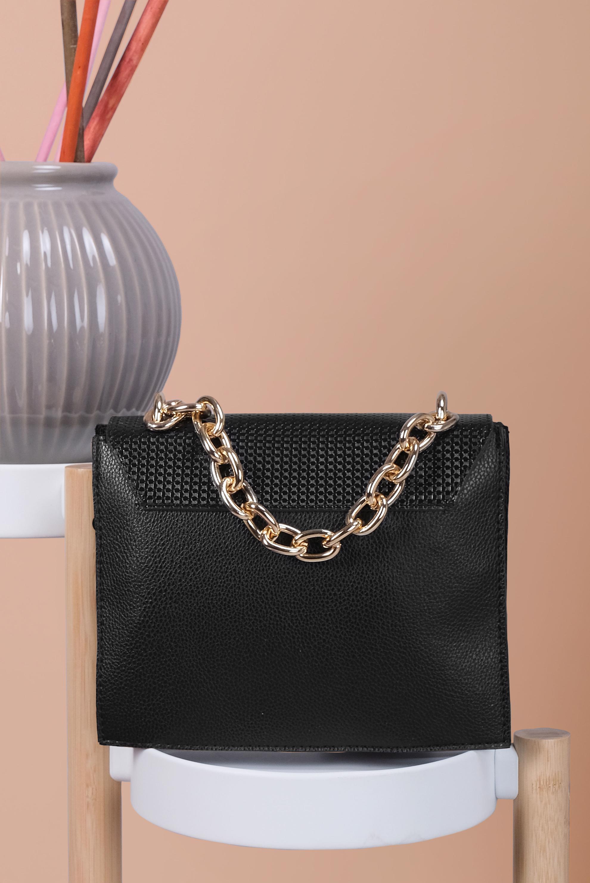 Tesettür giyim SİYAH ALVİNA ÇANTA 132