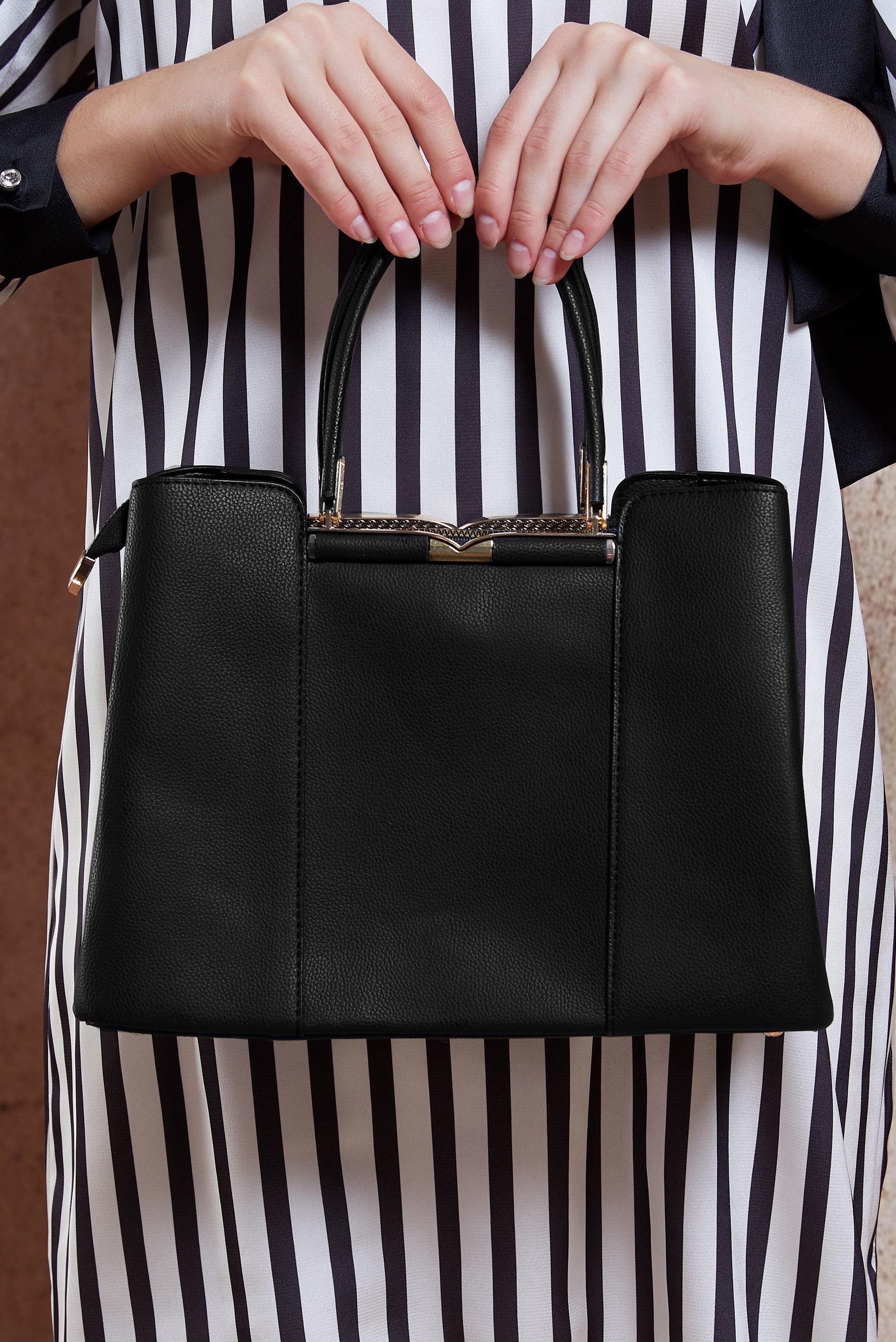 Tesettür giyim SİYAH ALVİNA ÇANTA 2024