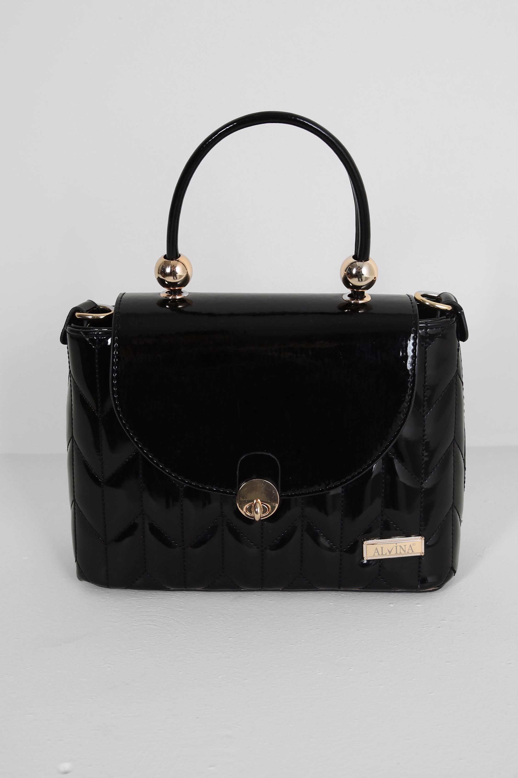 Tesettür giyim SİYAH ALVİNA ÇANTA 706