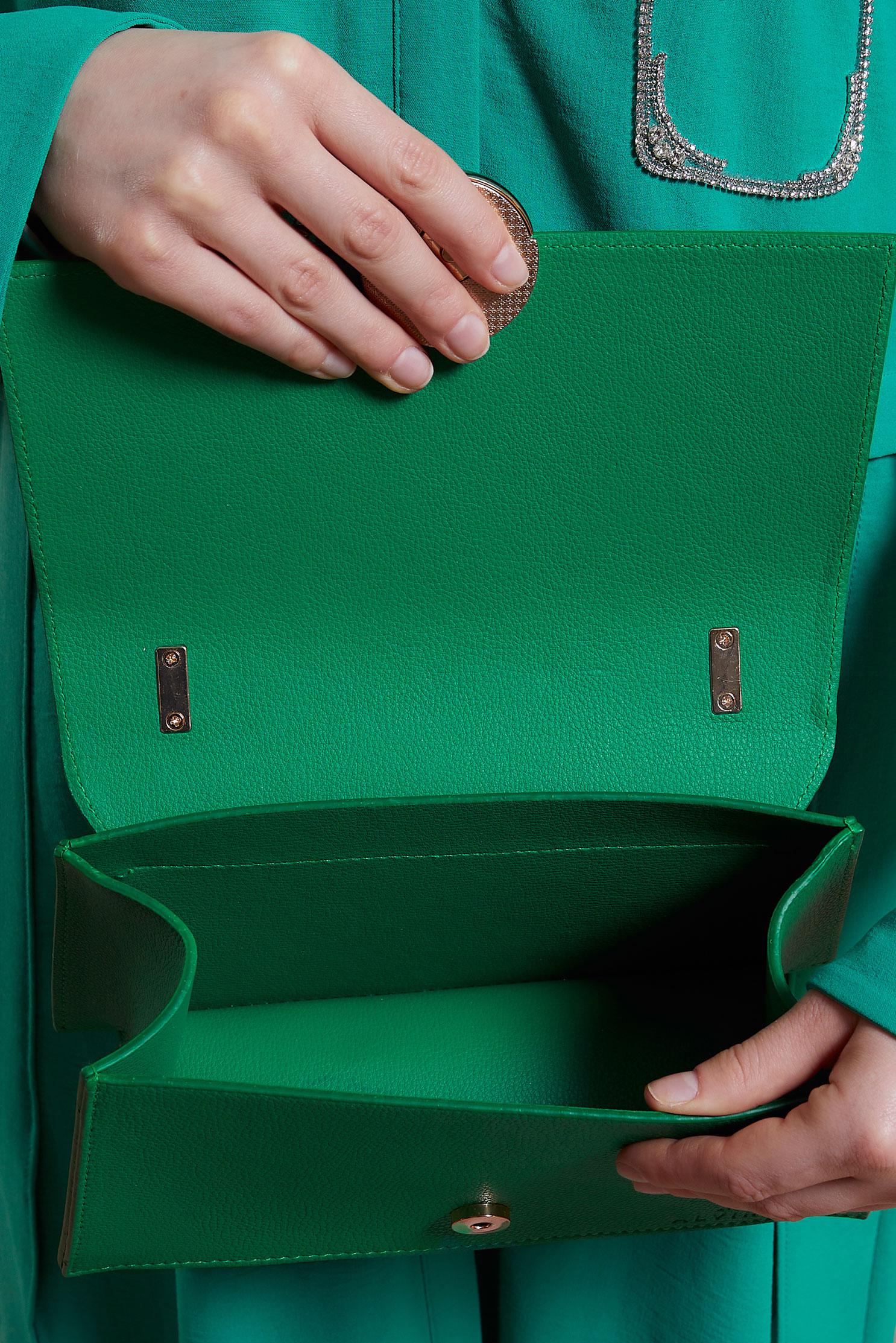 Tesettür giyim YEŞİL ALVİNA ÇANTA 713