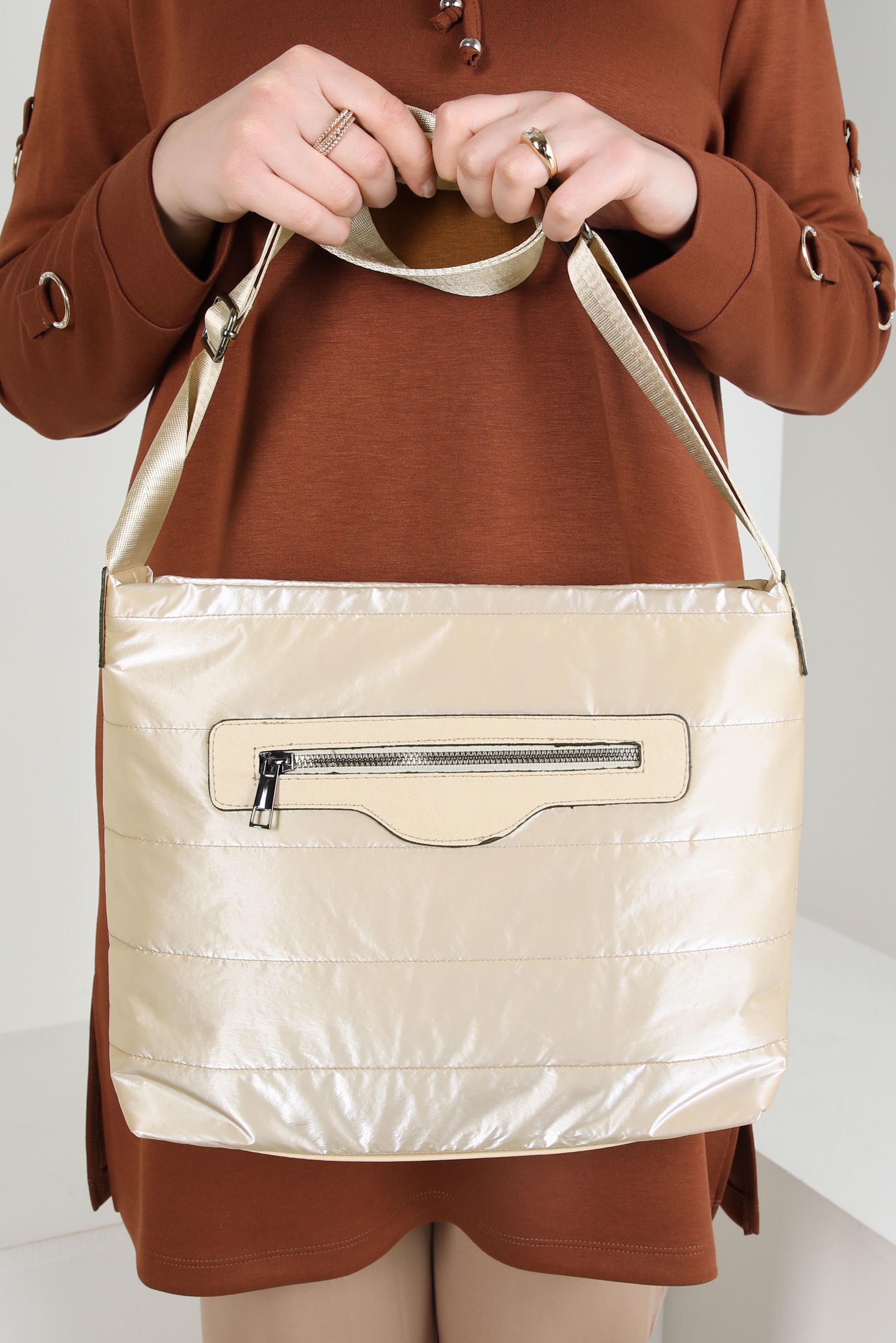 Tesettür giyim ALTIN ALVİNA ÇANTA 1871