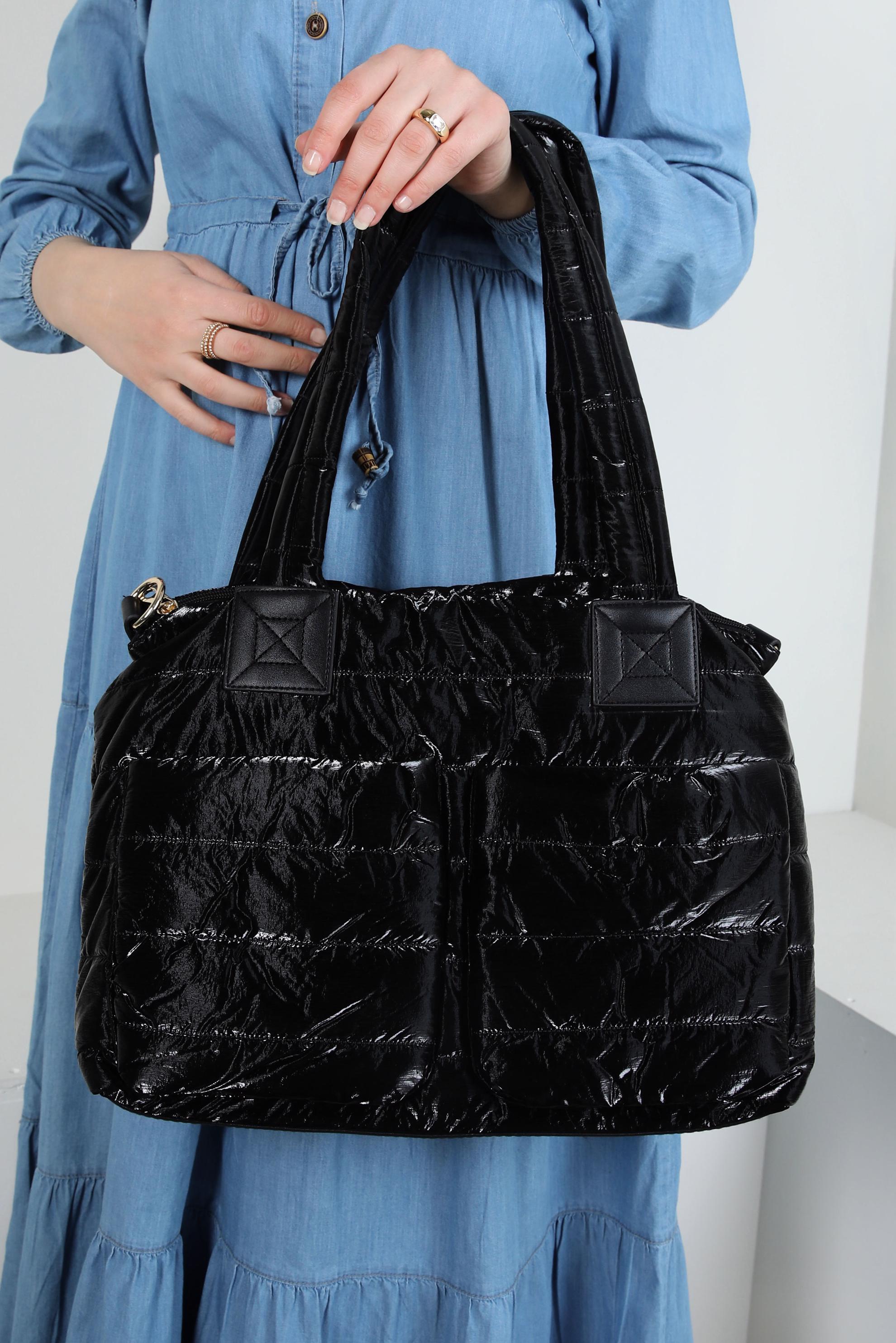 Tesettür giyim SİYAH ALVİNA ÇANTA 1953