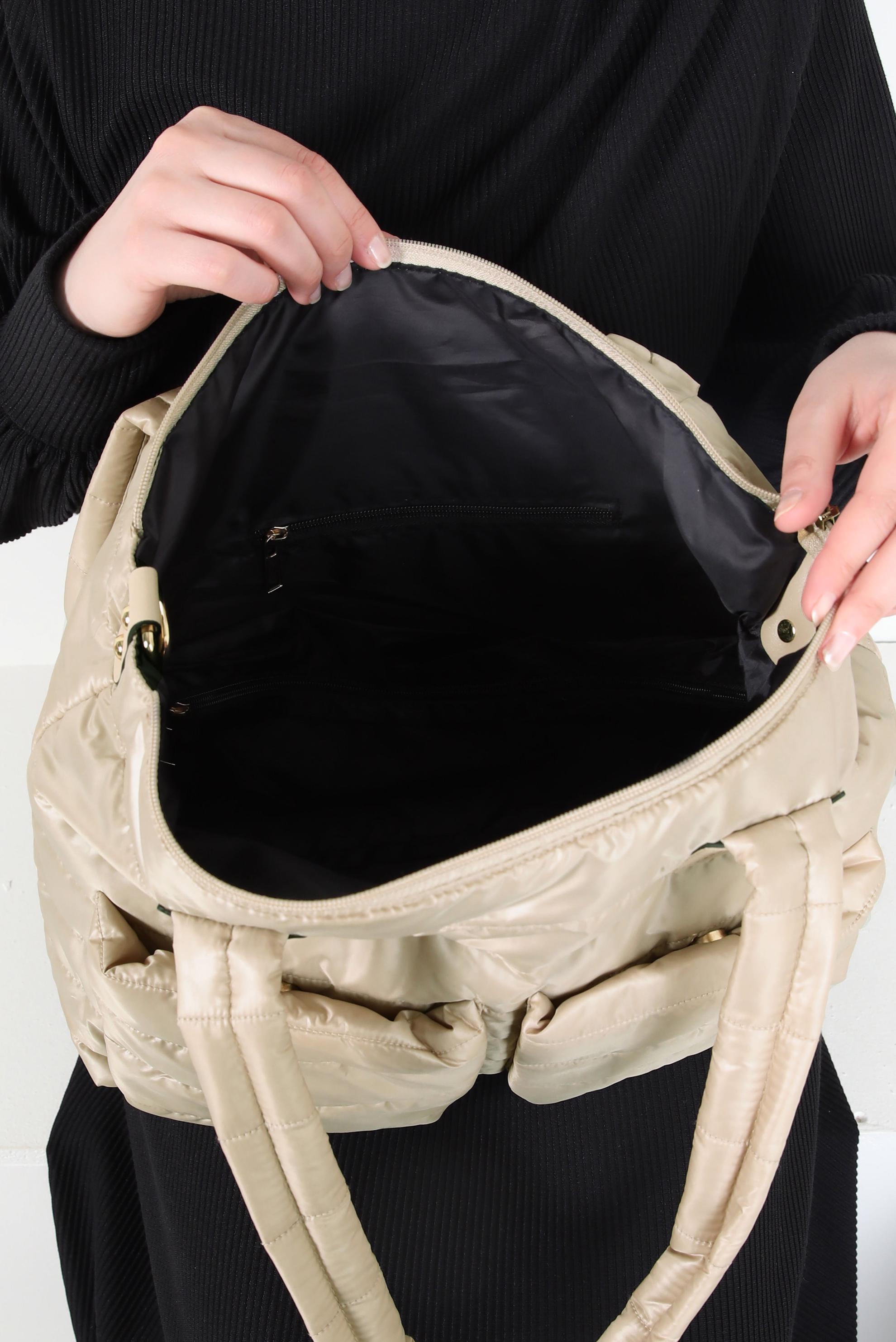 Tesettür giyim BEYAZ ALVİNA ÇANTA 1953