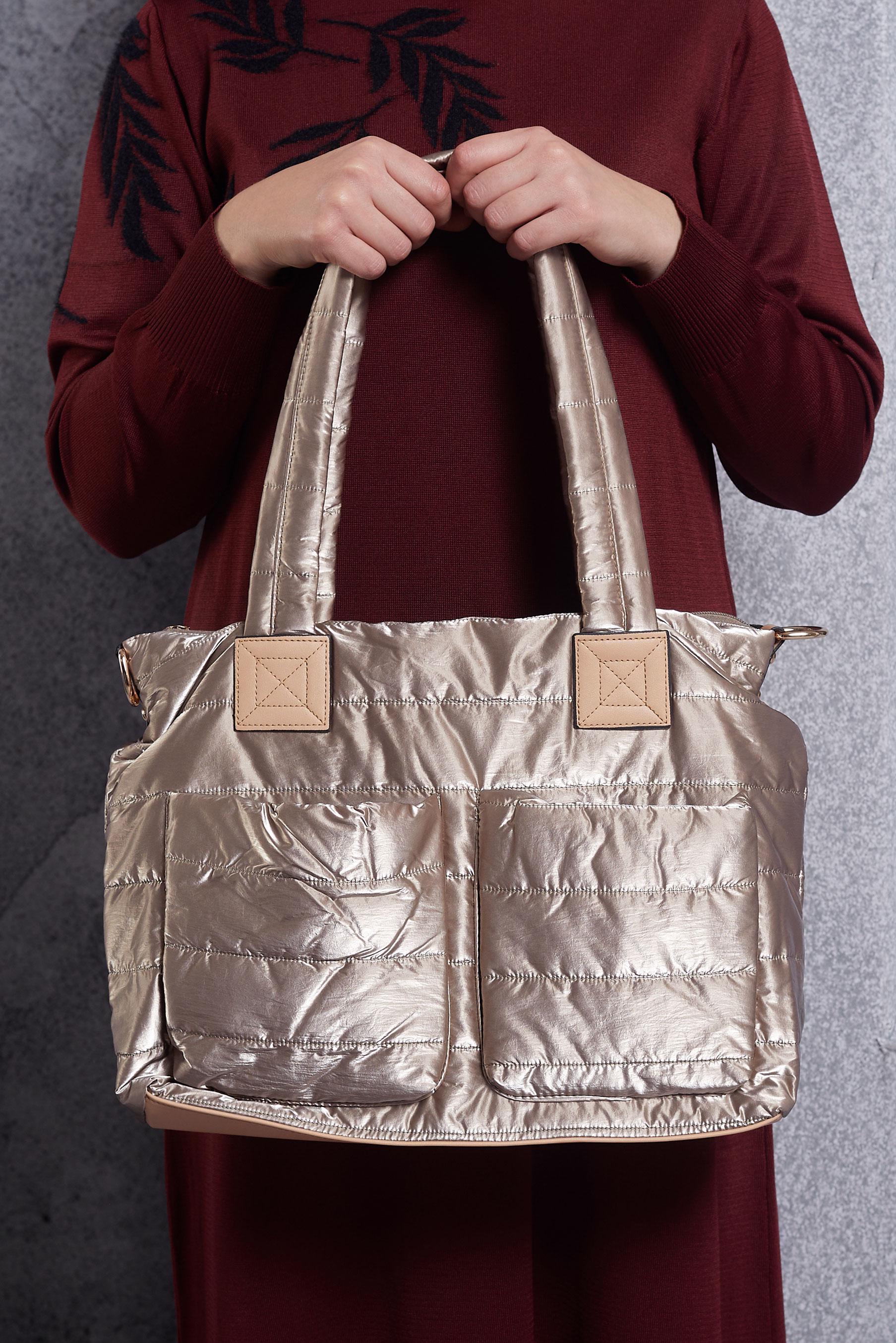 Tesettür giyim BAKIR / BRONZ ALVİNA ÇANTA 1953