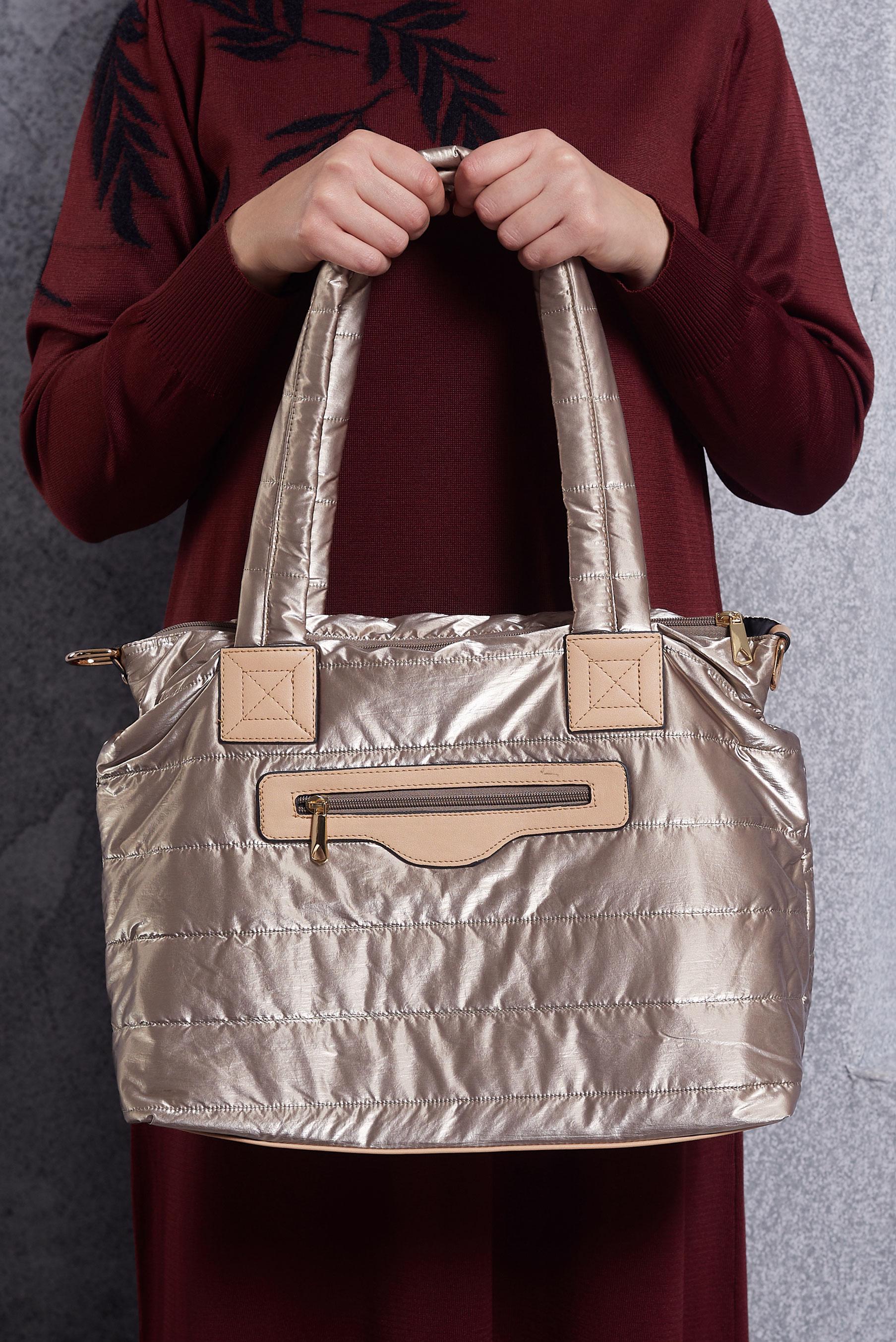 Tesettür giyim BAKIR / BRONZ ALVİNA ÇANTA 1953