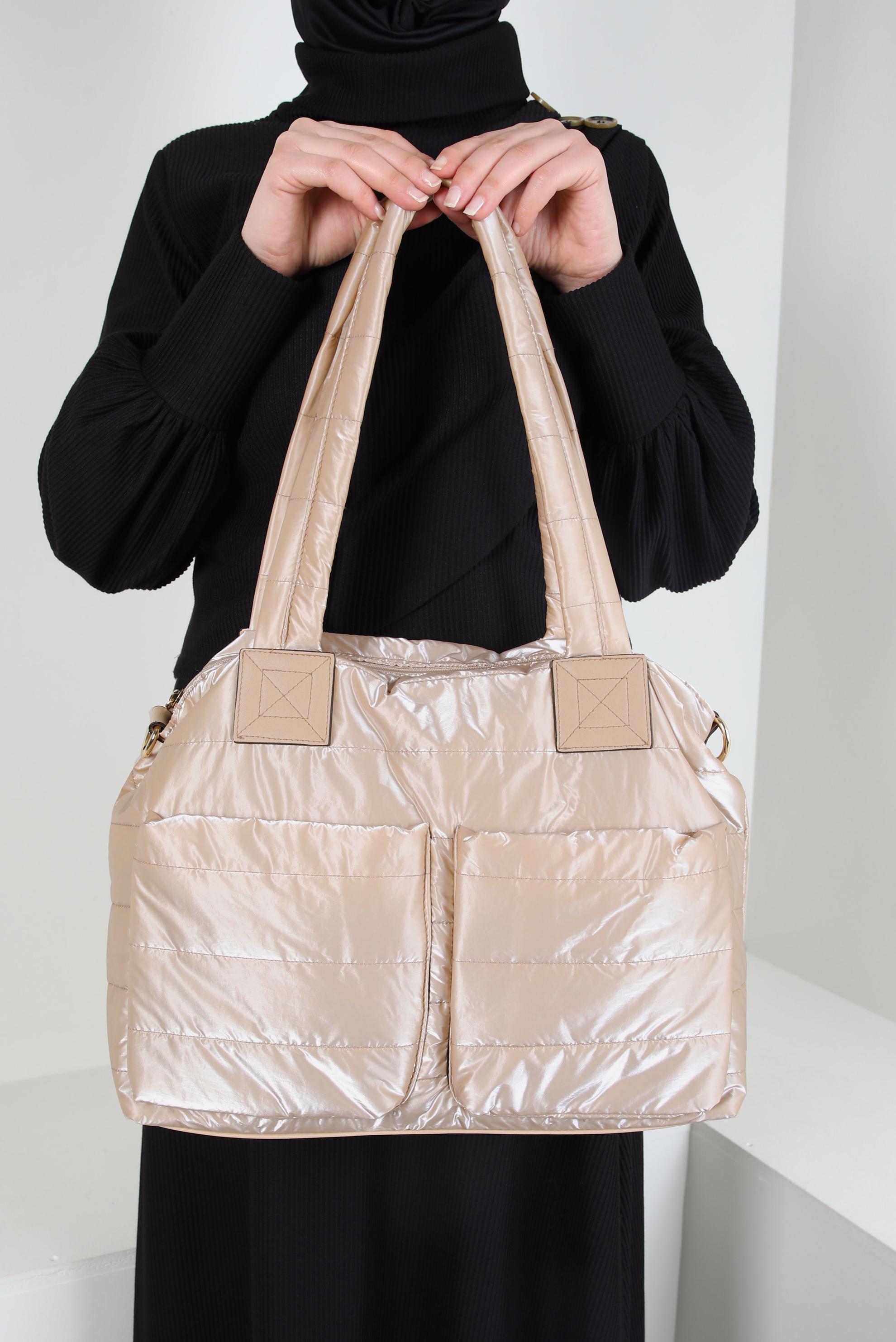 Tesettür giyim ALTIN ALVİNA ÇANTA 1953