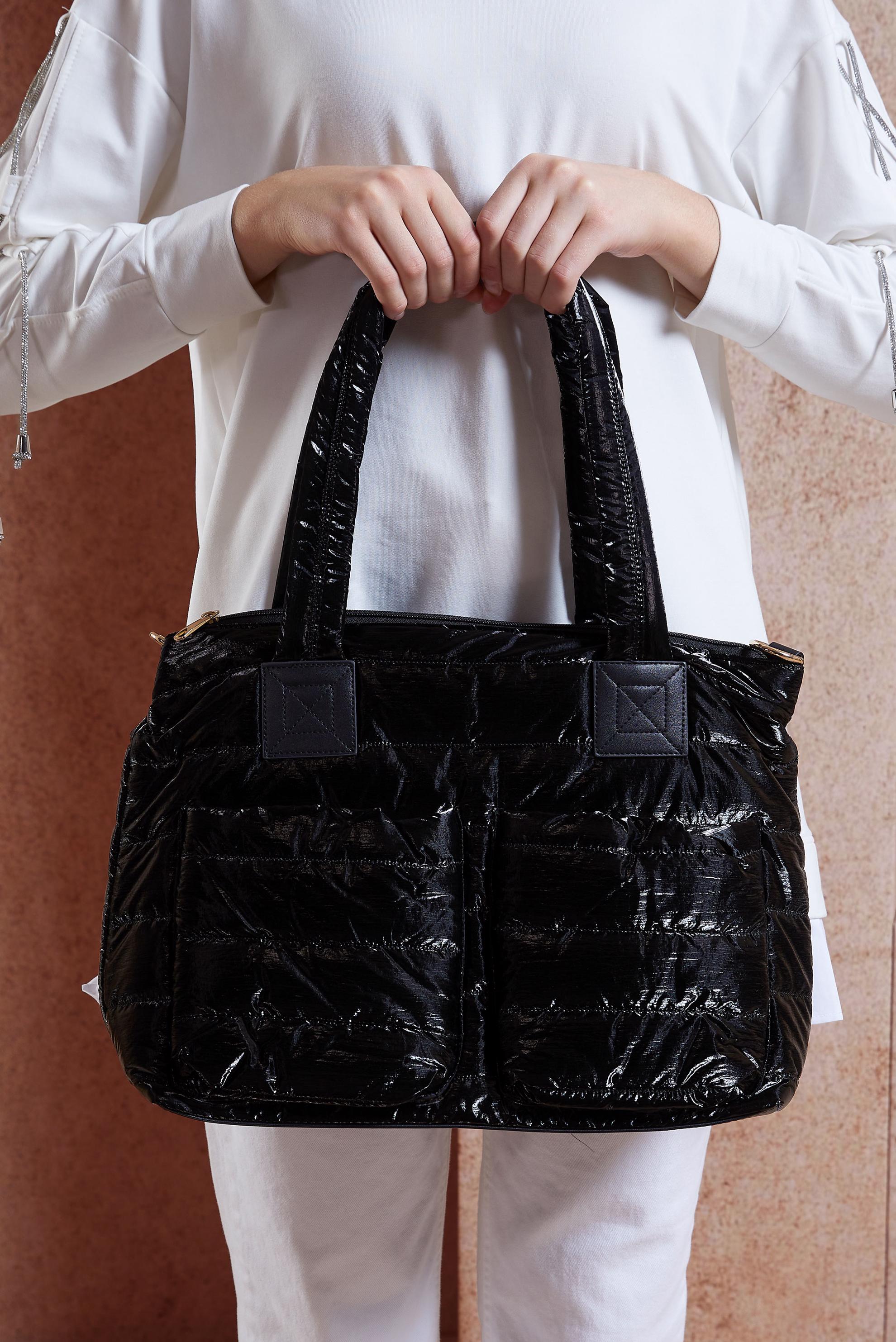 Tesettür giyim SİYAH ALVİNA ÇANTA 1953