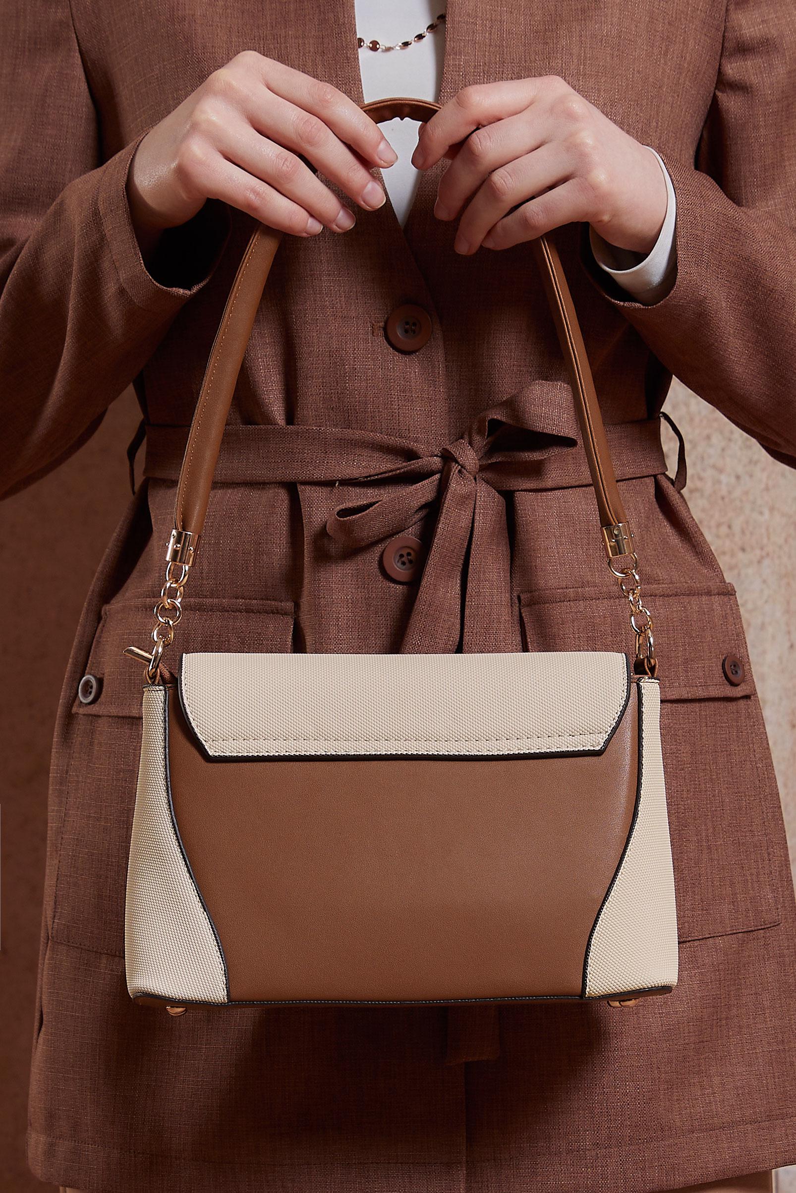 Tesettür giyim BEYAZ ALVİNA ÇANTA 2026