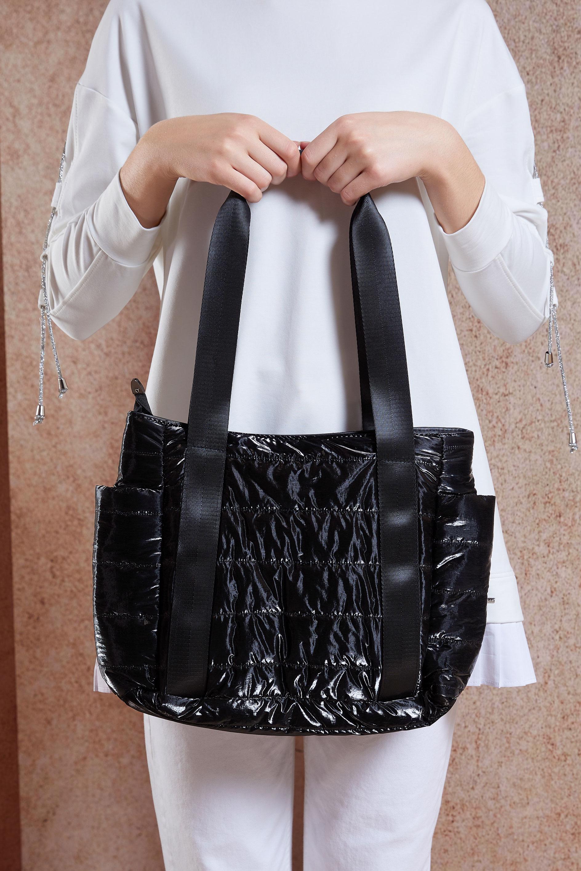 Tesettür giyim SİYAH ALVİNA ÇANTA 2027